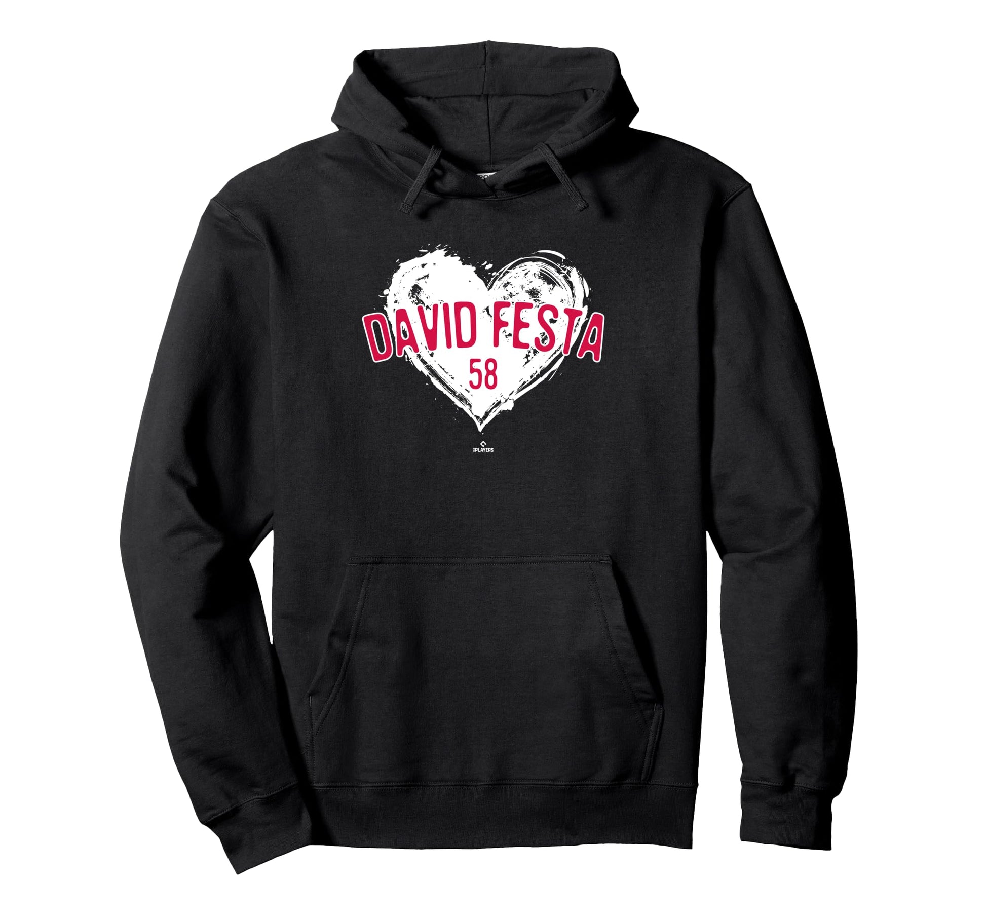 Distressed Heart David Festa Minnesota Hoodie - Trendy Graphic Unisex - T-Shirt, Sweatshirt, Hoodie