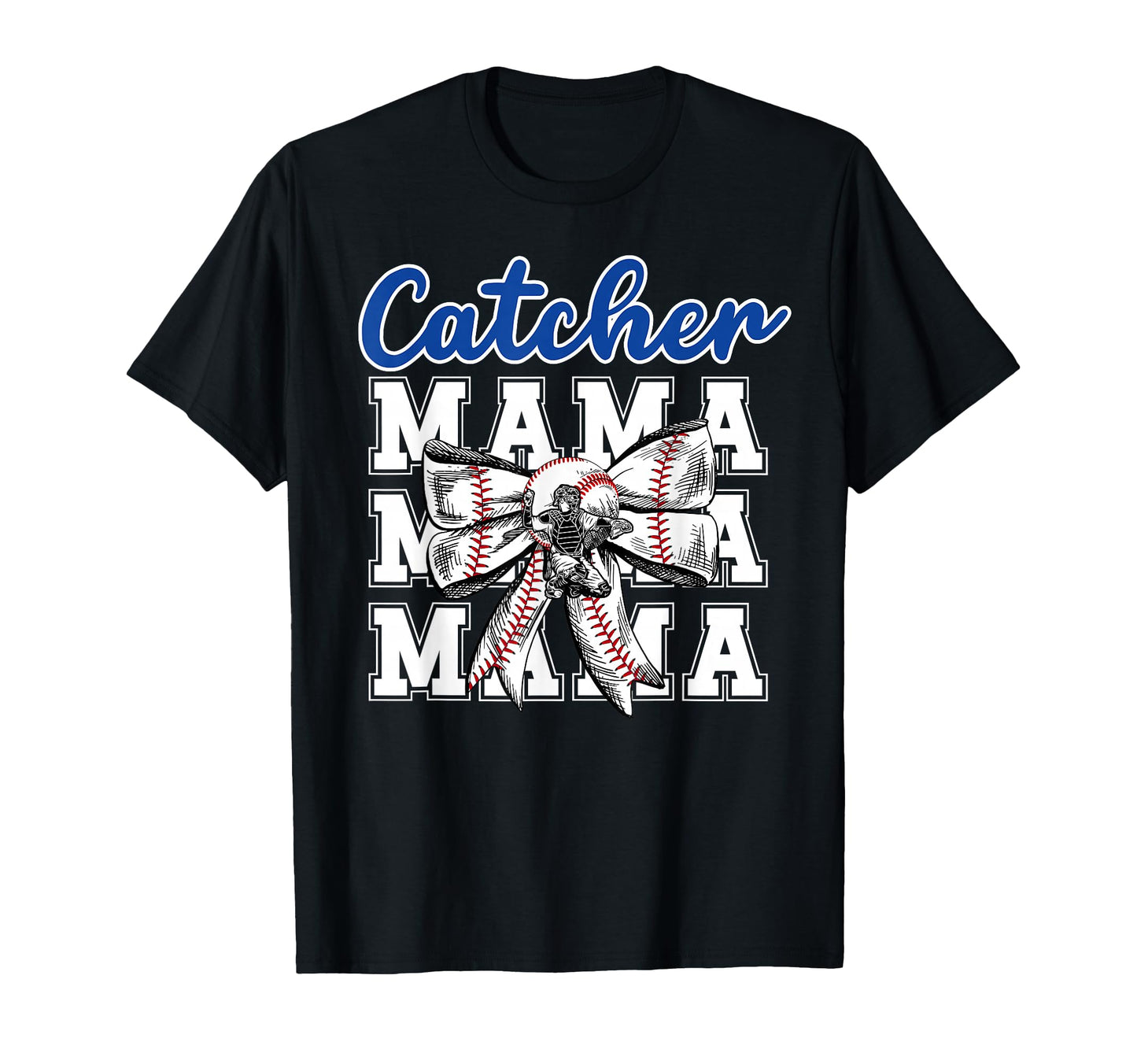 Baseball Catcher Mama Coquette Baseball T-Shirt - Trendy Graphic Men Women - T-Shirt, Sweatshirt, Hoodie