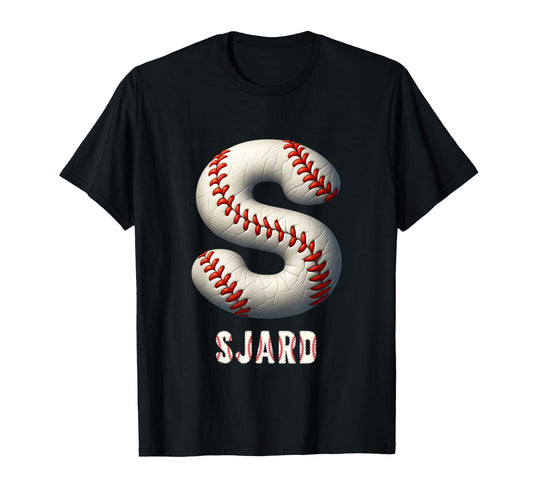 Baseball Home Run Penn Initial Letter T-Shirt - Graphic Print Men Women - T-Shirt, Sweatshirt, Hoodie