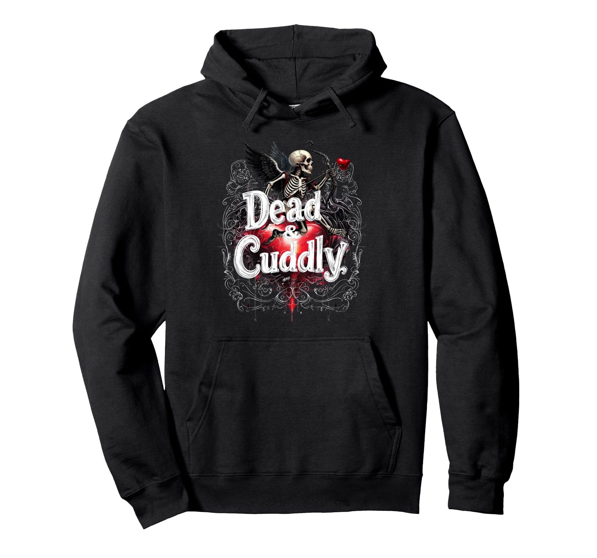 Dead And Cuddly Gothic Alt Grunge Hip Hoodie - Unique Graphic Men Women - T-Shirt, Sweatshirt, Hoodie