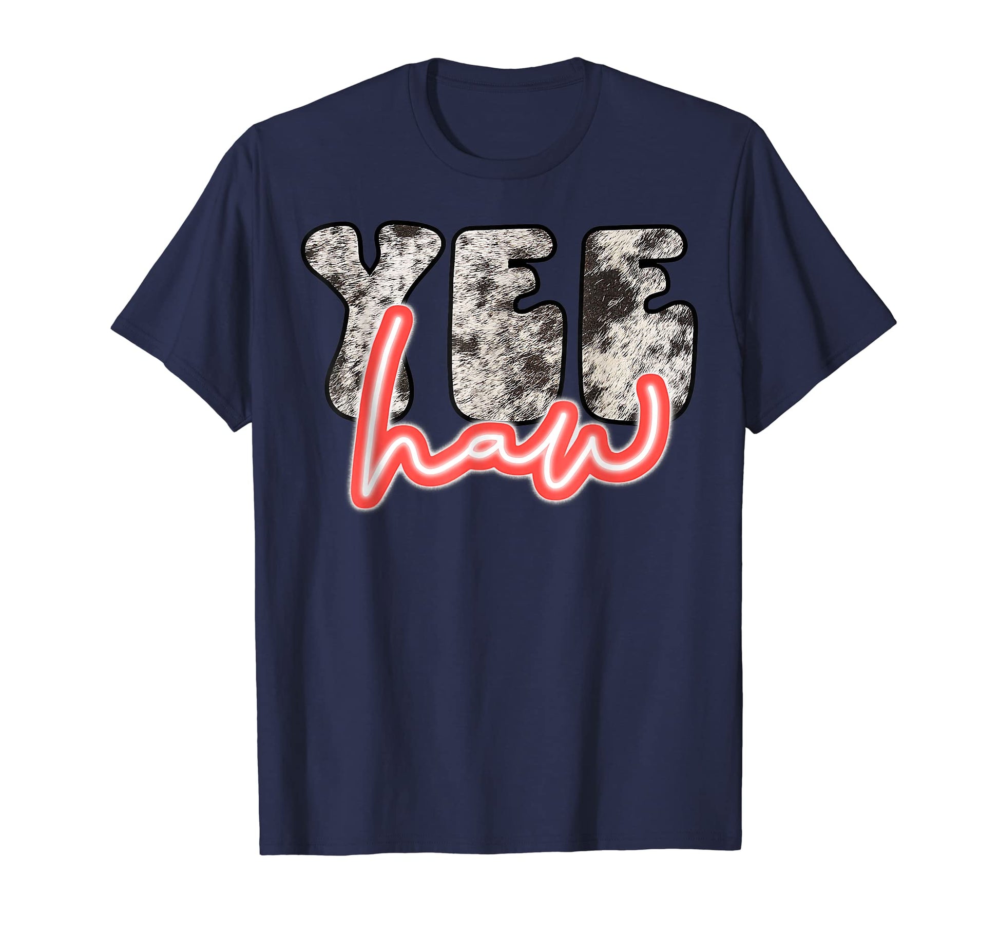 Yee Haw Howdy Rodeo Western Cowgirl T-Shirt - Minimalist Print Men Women - T-Shirt, Sweatshirt, Hoodie