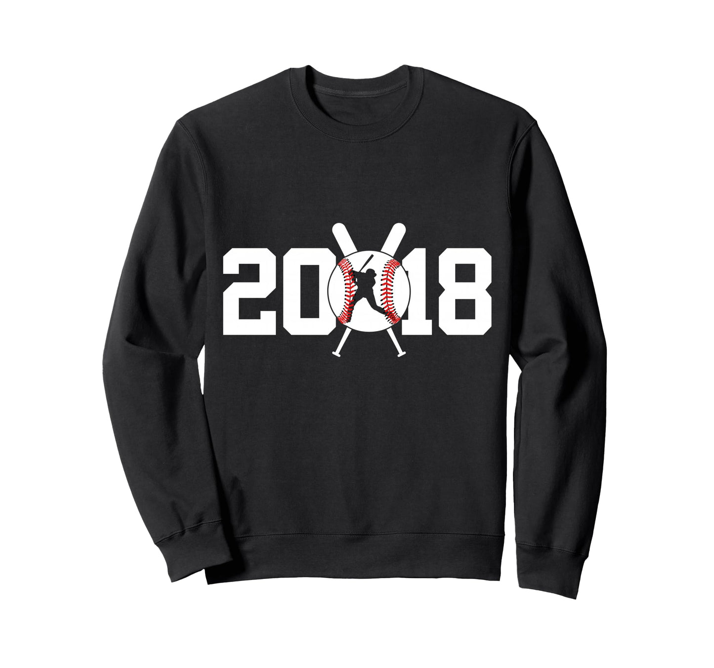 2018 Baseball 8Th Birthday Sweatshirt - Custom Art Print Unisex - T-Shirt, Sweatshirt, Hoodie