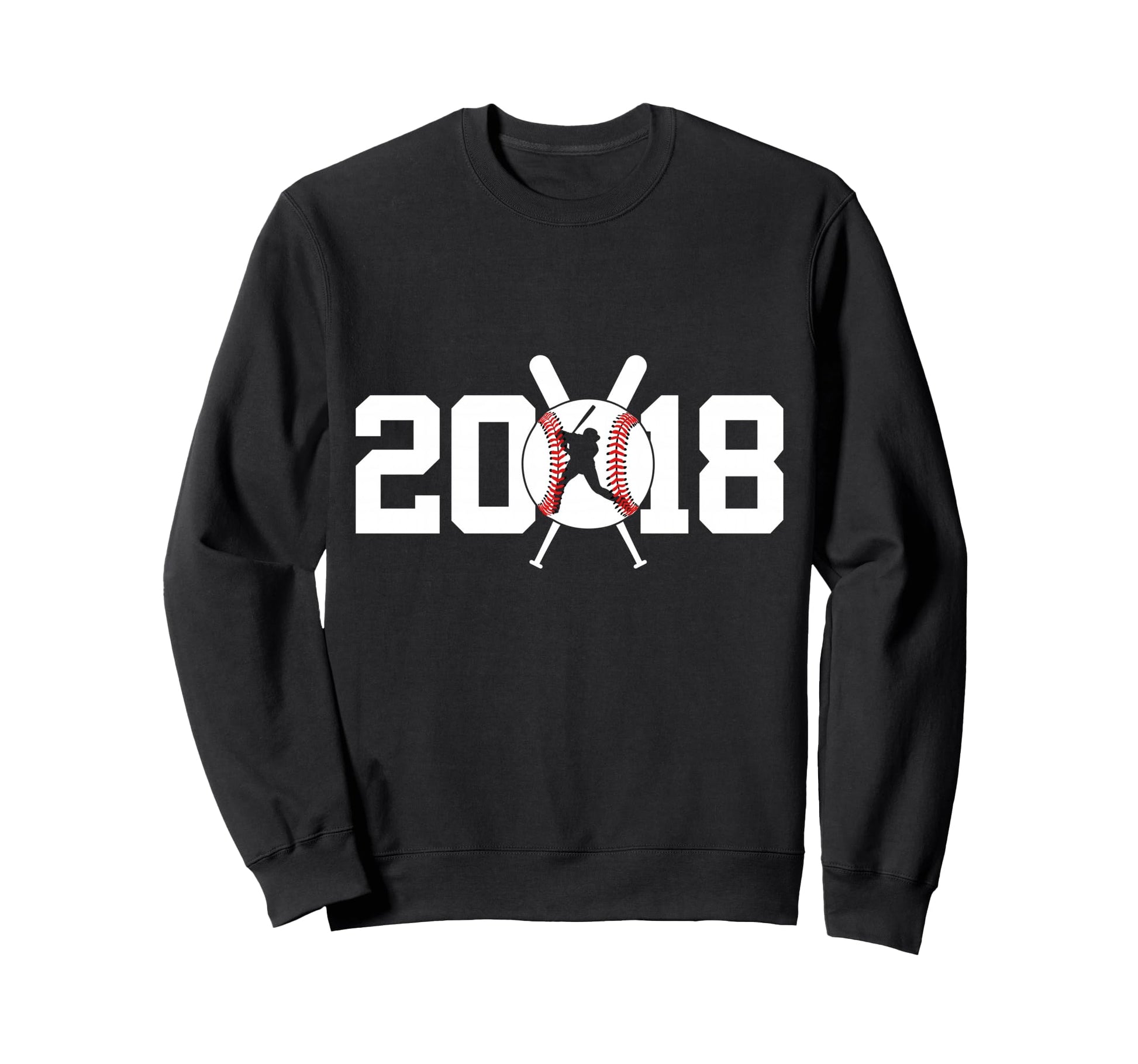 2018 Baseball 8Th Birthday Sweatshirt - Custom Art Print Unisex - T-Shirt, Sweatshirt, Hoodie