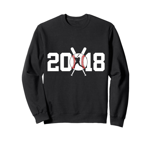 2018 Baseball 8Th Birthday Sweatshirt - Custom Art Print Unisex - T-Shirt, Sweatshirt, Hoodie