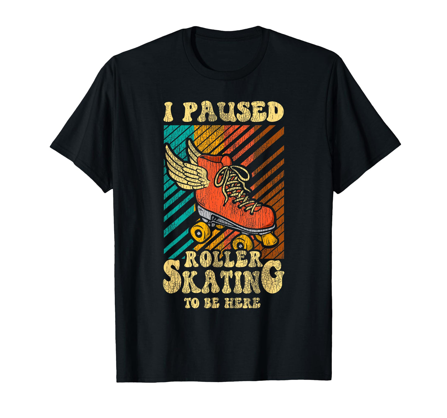 Roller Skating Skate 1970S T-Shirt - Graphic Print Men Women - T-Shirt, Sweatshirt, Hoodie