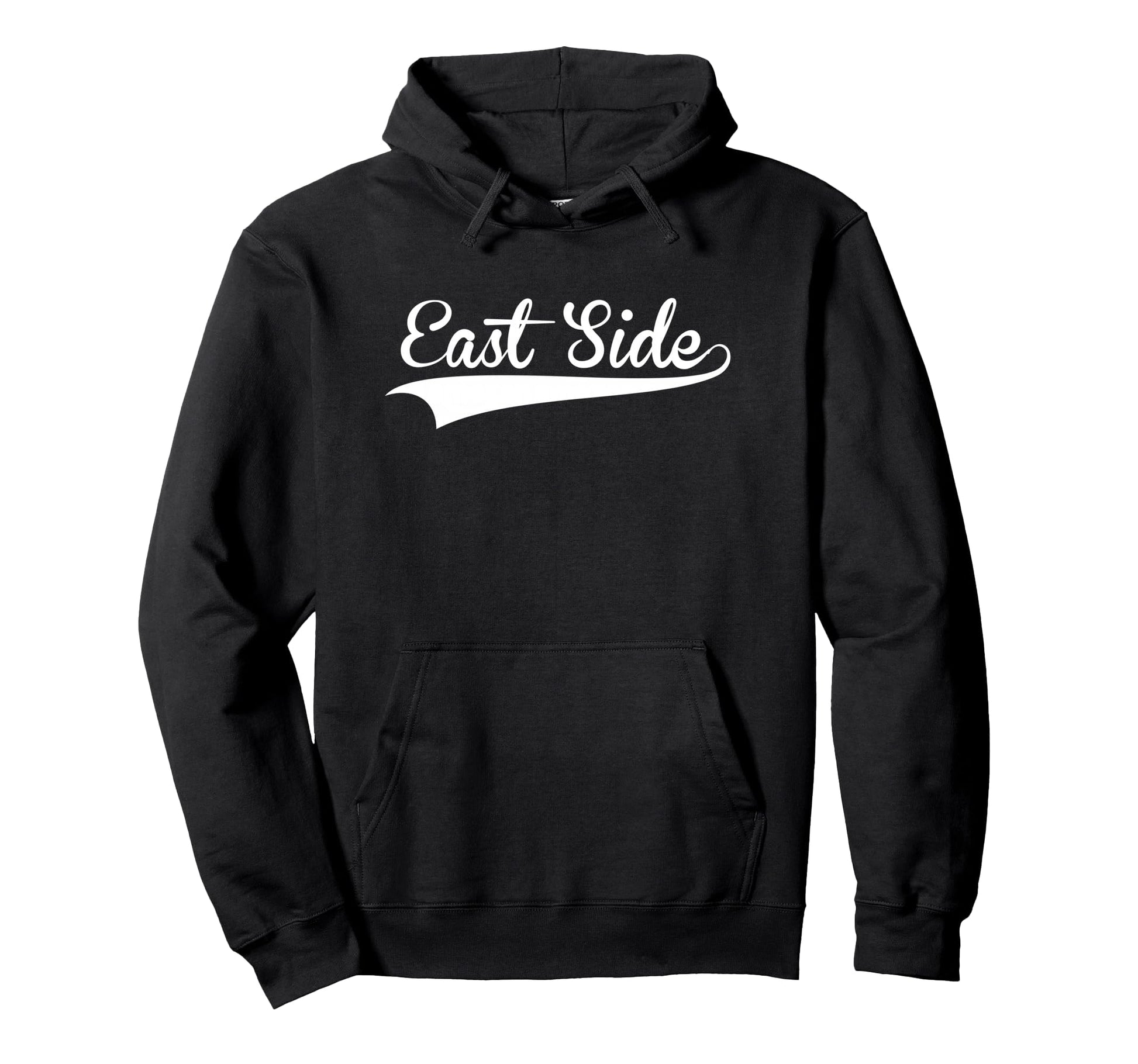 East Side Baseball Font Hoodie - Unique Graphic Men Women - T-Shirt, Sweatshirt, Hoodie