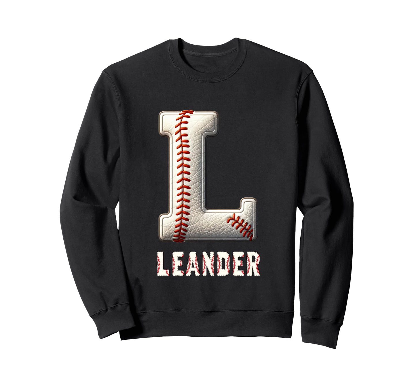 Baseball Home Run Nick Initial Sweatshirt - Casual Everyday Wear Men Women - T-Shirt, Sweatshirt, Hoodie