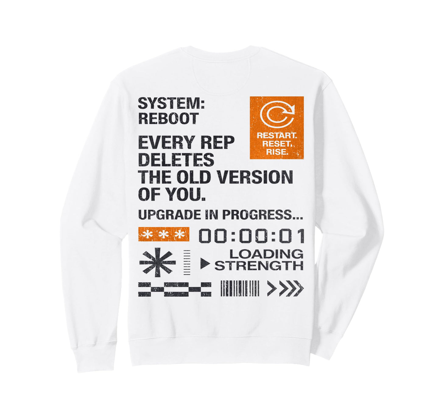 Fitness Y2K Gym Training Back Yoga Sweatshirt - Custom Art Print Unisex - T-Shirt, Sweatshirt, Hoodie