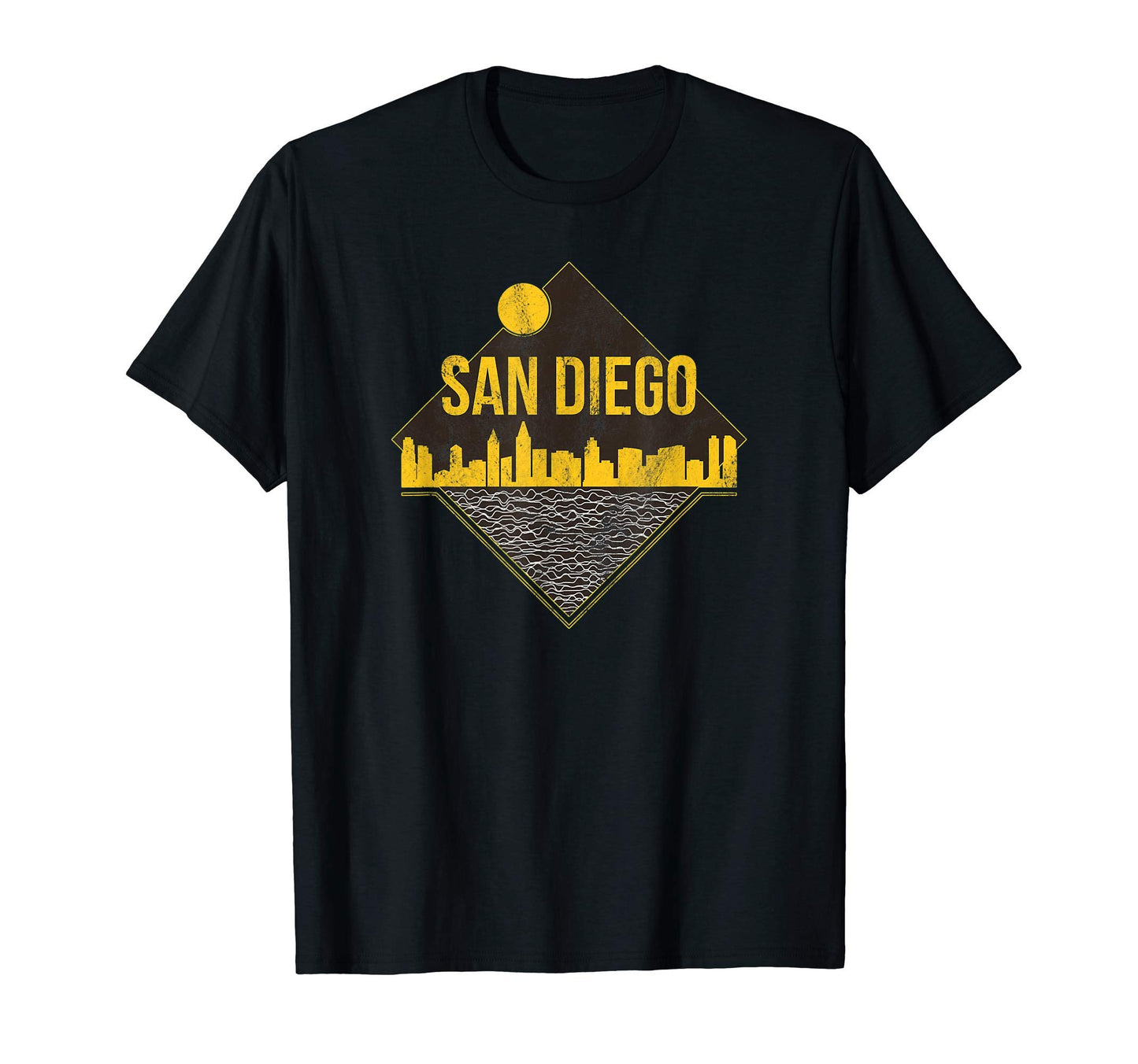 San Diego California Skyline T-Shirt - Aesthetic Graphic for Adults - T-Shirt, Sweatshirt, Hoodie