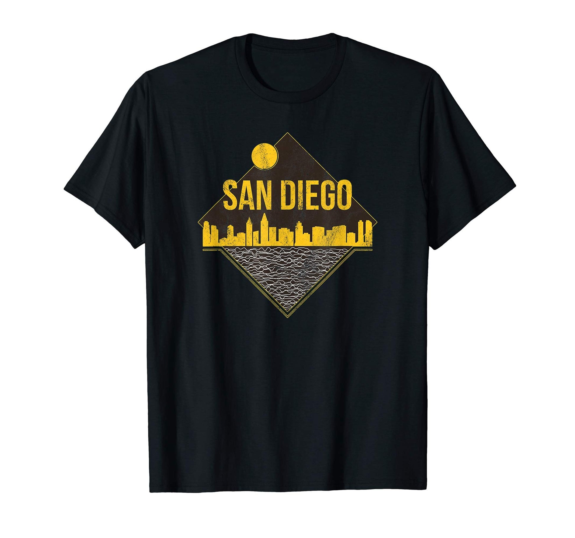 San Diego California Skyline T-Shirt - Aesthetic Graphic for Adults - T-Shirt, Sweatshirt, Hoodie