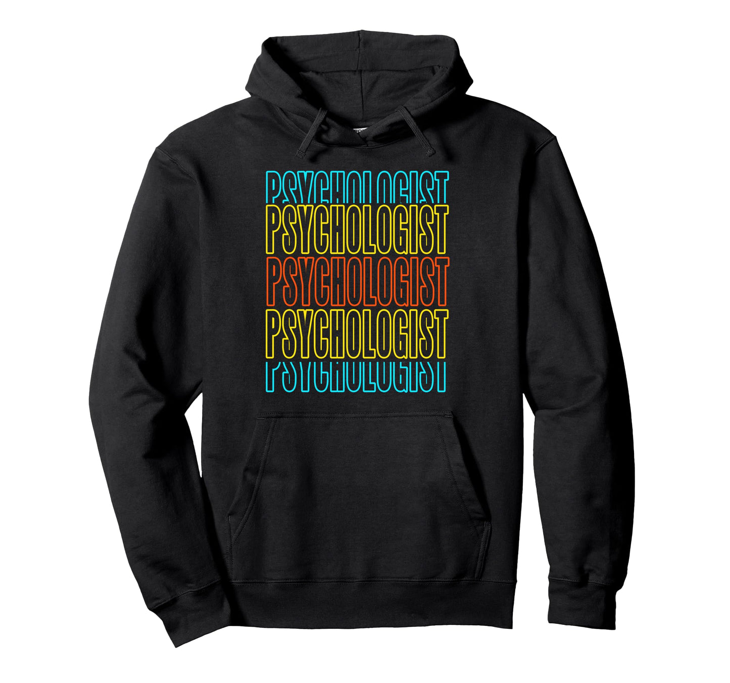 Psychologist Typography Mind Experts Hoodie - Unique Graphic Unisex - T-Shirt, Sweatshirt, Hoodie