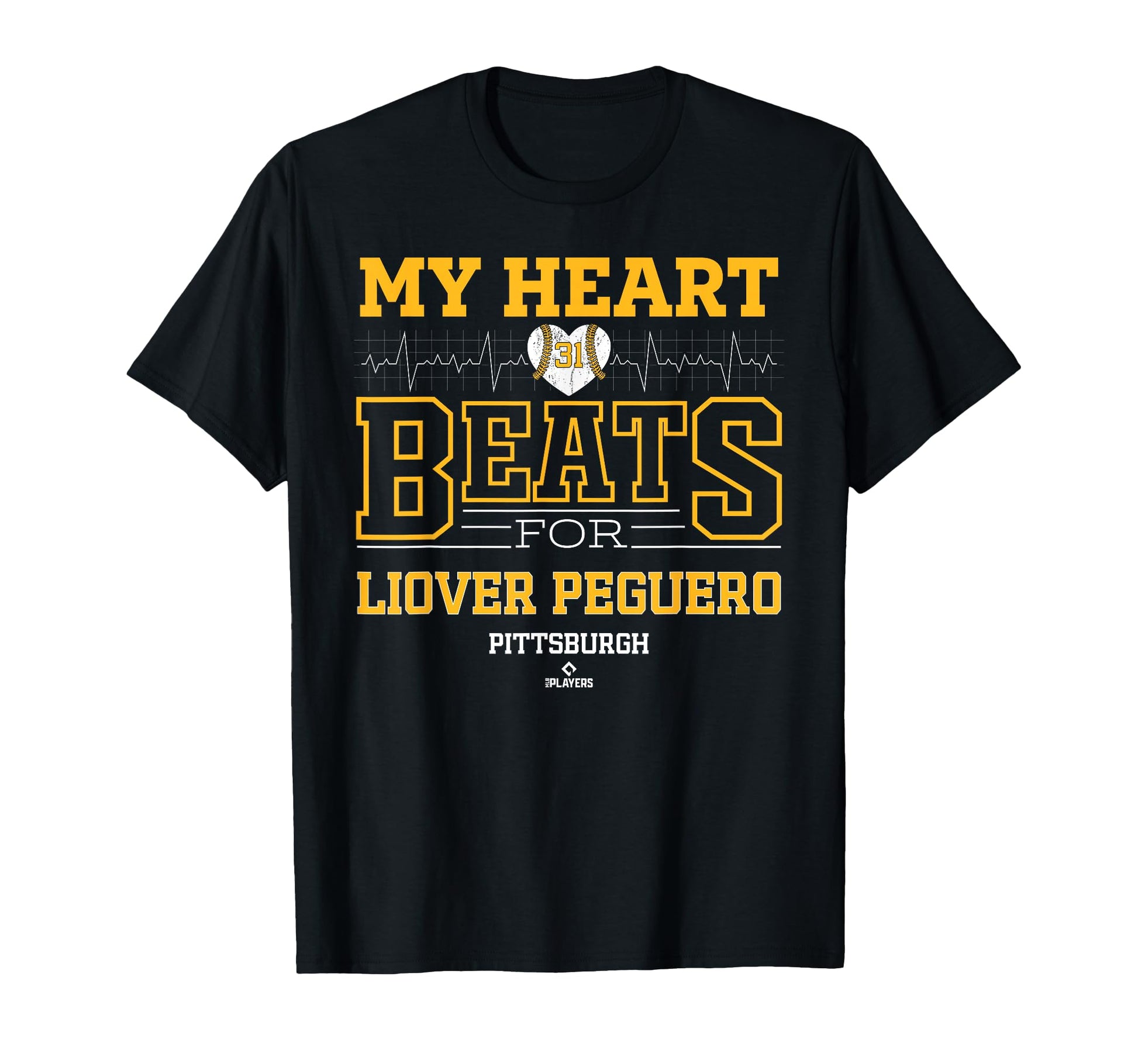 My Heart Beats Liover Peguero T-Shirt - Graphic Print for Adults - T-Shirt, Sweatshirt, Hoodie