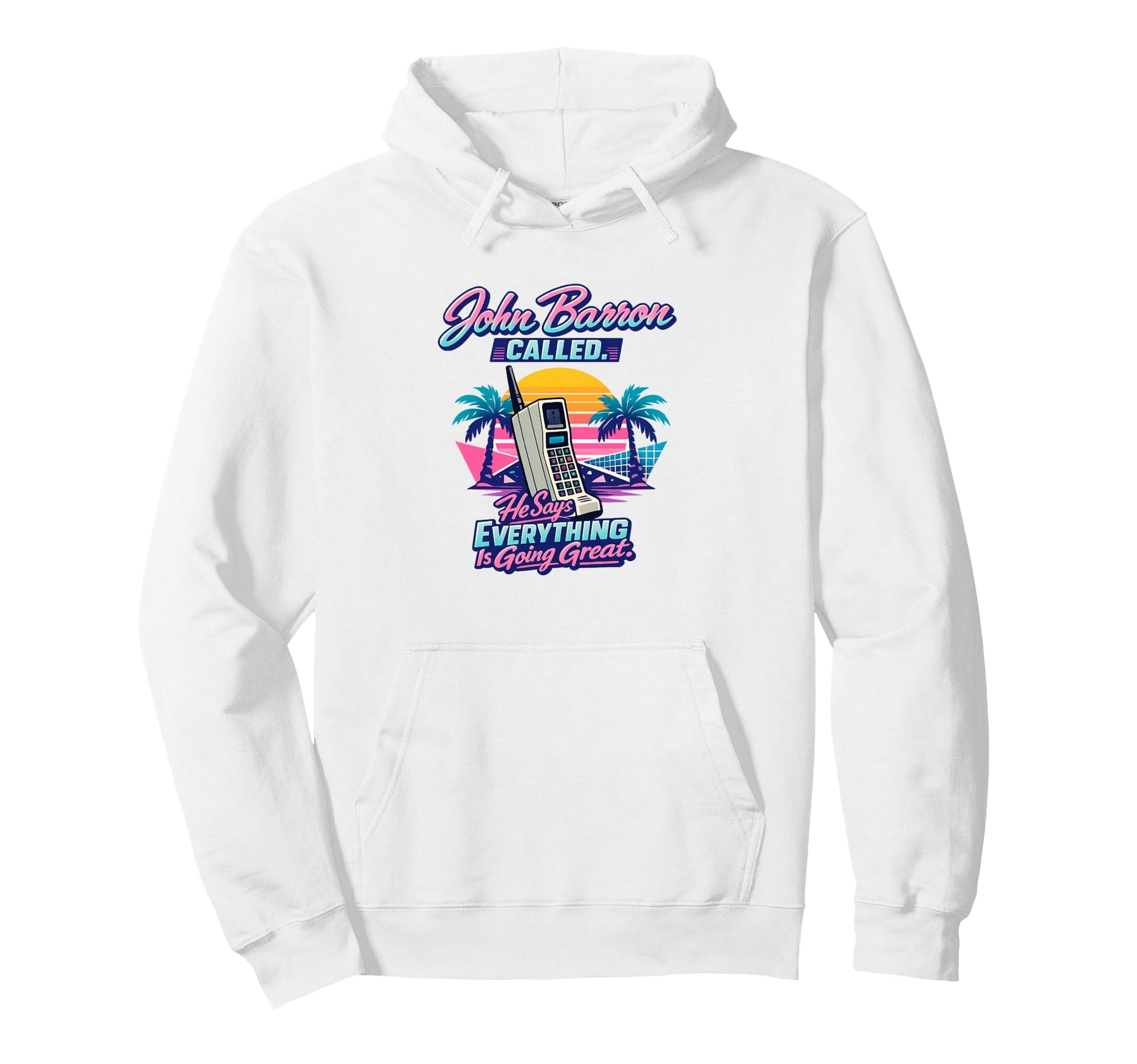 John Barron Called Everything Is Going Hoodie - Custom Art Print Men Women - T-Shirt, Sweatshirt, Hoodie