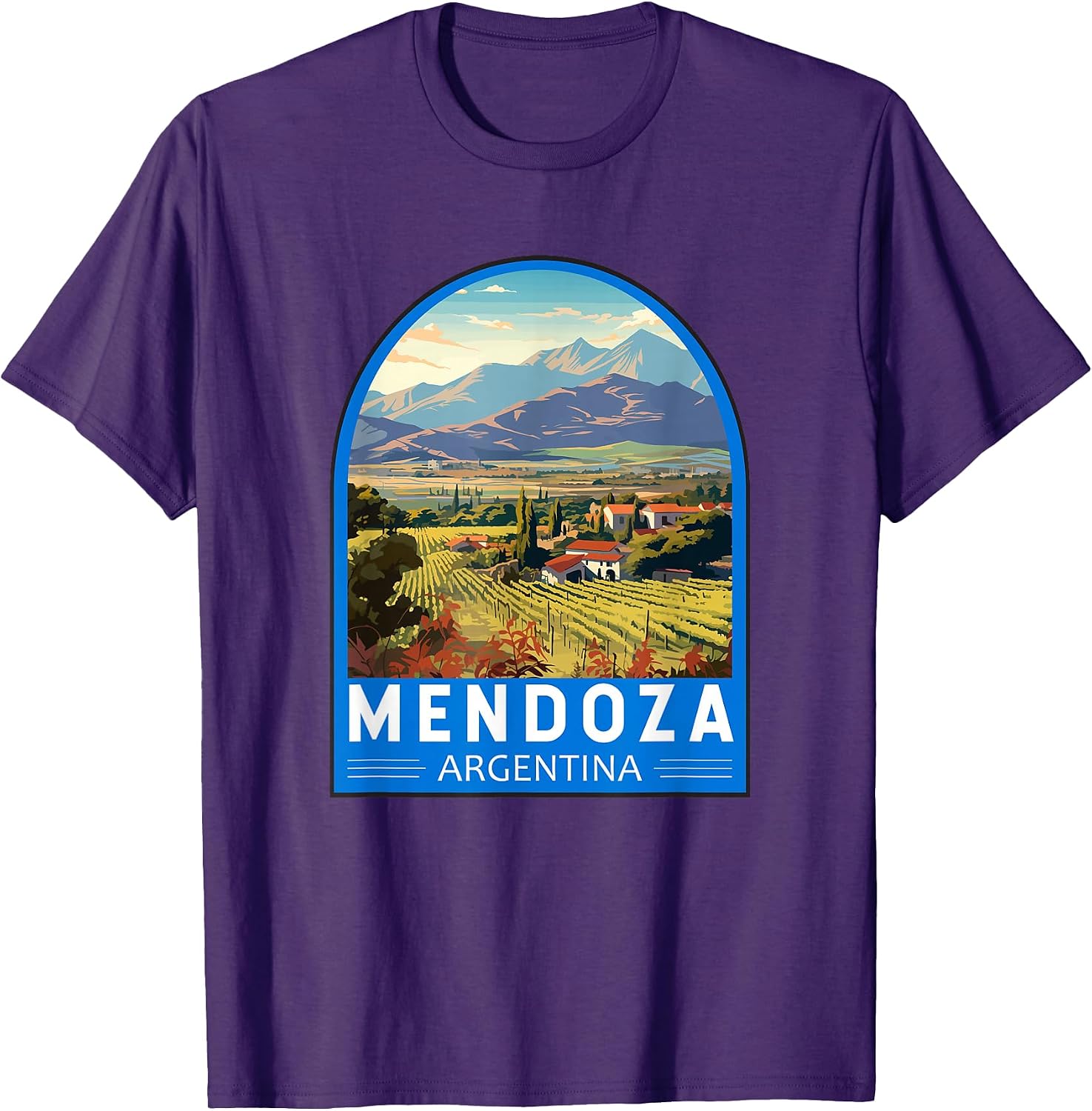 Mendoza Argentina Travel Souvenir Merch - Adult & Kids T-Shirts, Sweatshirts & Hoodies apparel design preview 1
