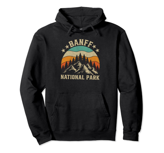 Banff National Park Hoodie - Novelty Apparel Unisex - T-Shirt, Sweatshirt, Hoodie