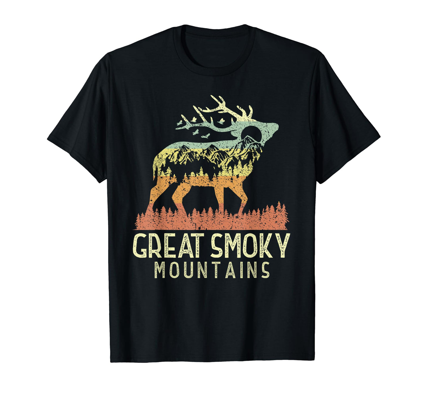 Great Smoky Mountains National Park T-Shirt - Custom Art Print for Adults - T-Shirt, Sweatshirt, Hoodie