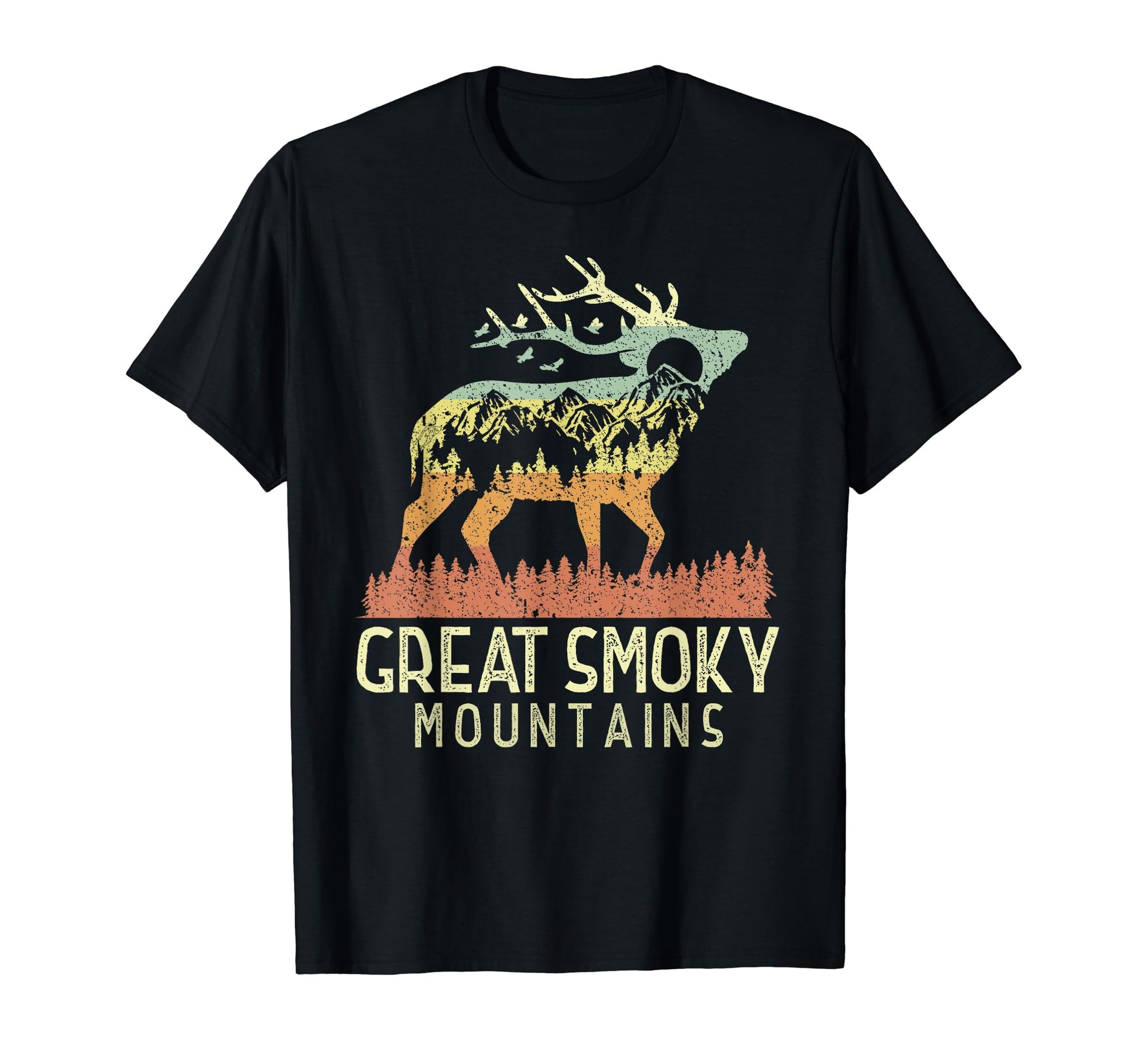 Great Smoky Mountains National Park T-Shirt - Custom Art Print for Adults - T-Shirt, Sweatshirt, Hoodie