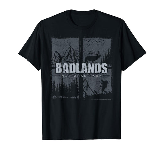 Badlands National Park Us Badlands T-Shirt - Graphic Print for Adults - T-Shirt, Sweatshirt, Hoodie
