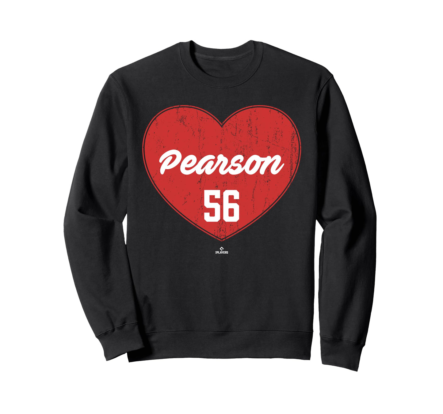 Distressed Heart Nate Pearson Sweatshirt - Trendy Graphic for Adults - T-Shirt, Sweatshirt, Hoodie