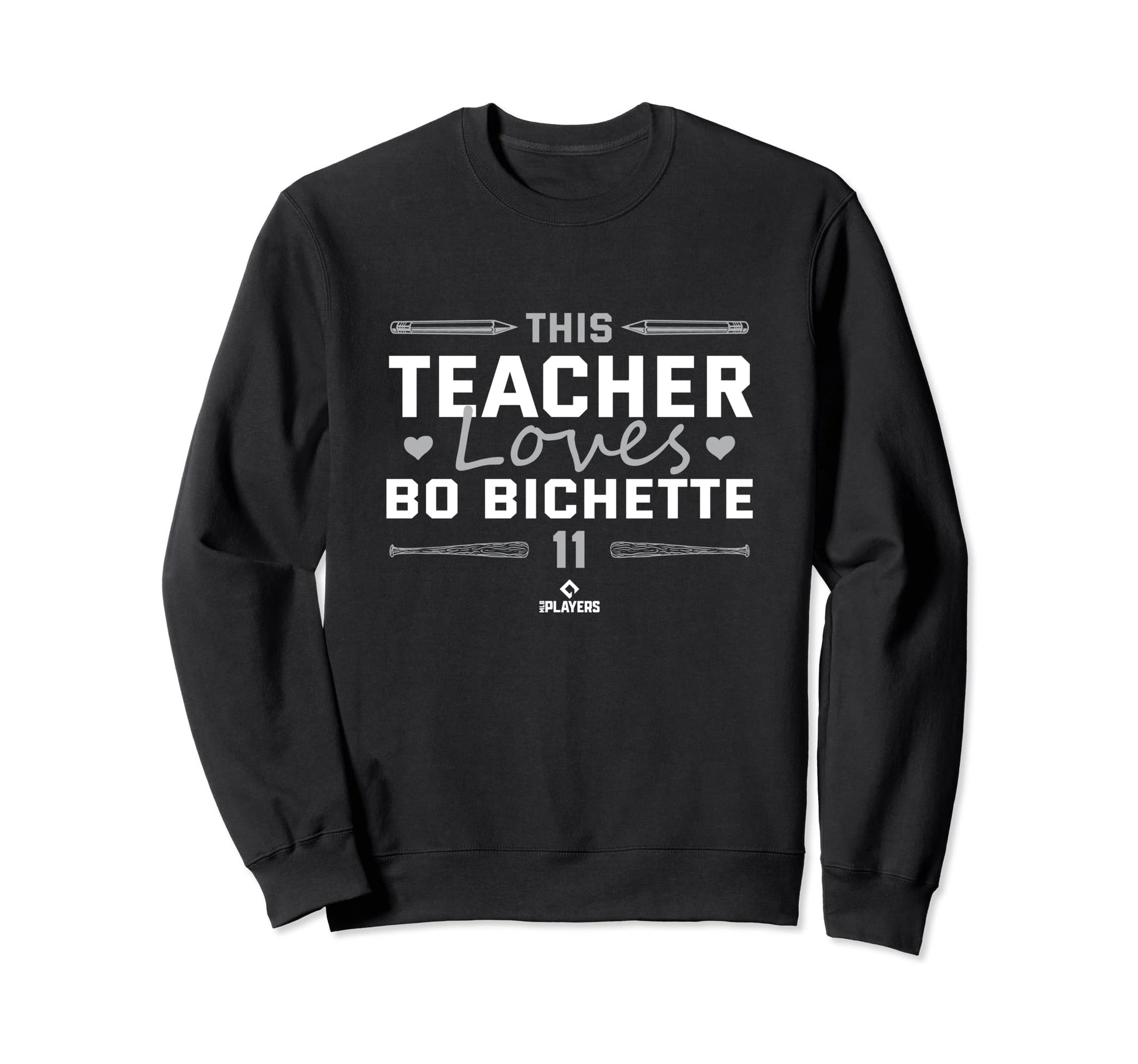This Teacher Loves Bo Sweatshirt - Casual Everyday Wear for Adults - T-Shirt, Sweatshirt, Hoodie