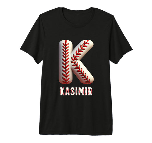 Baseball Home Run Marvin Initial T-Shirt - Novelty Apparel for Adults - T-Shirt, Sweatshirt, Hoodie