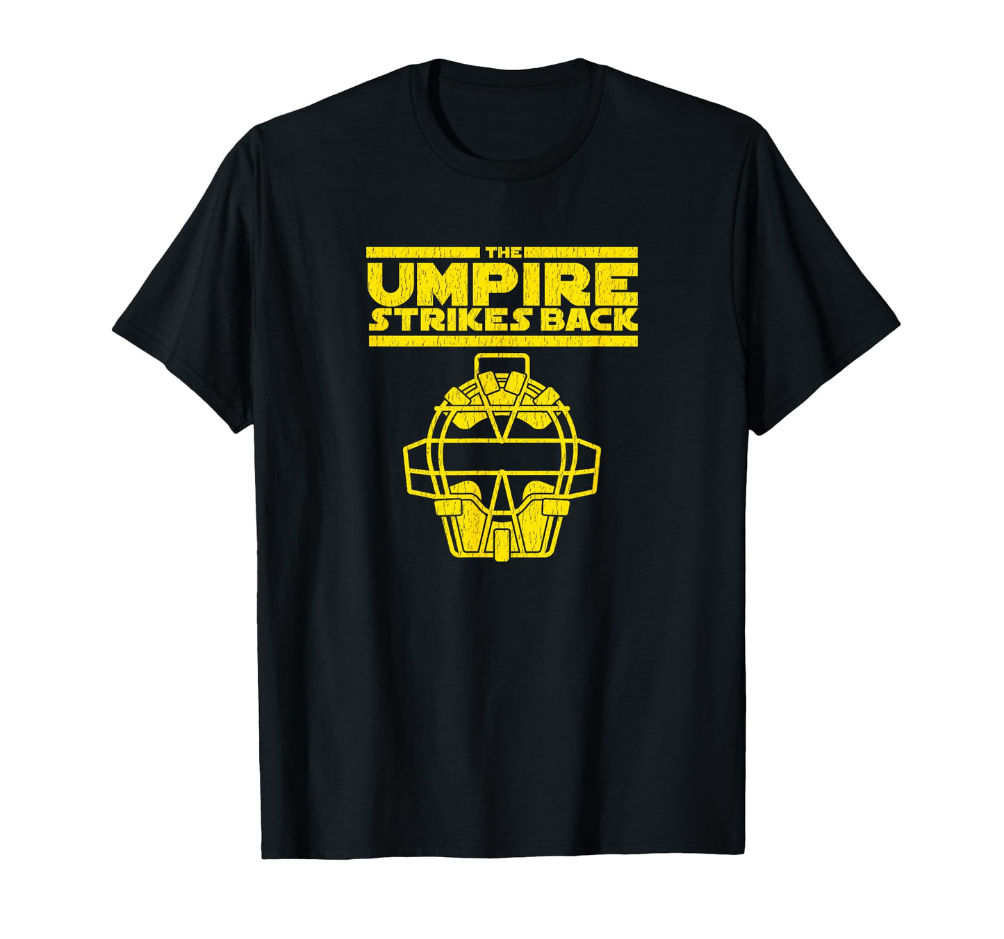 Umpire Strikes Back Funny Baseball T-Shirt - Minimalist Print Men Women - T-Shirt, Sweatshirt, Hoodie