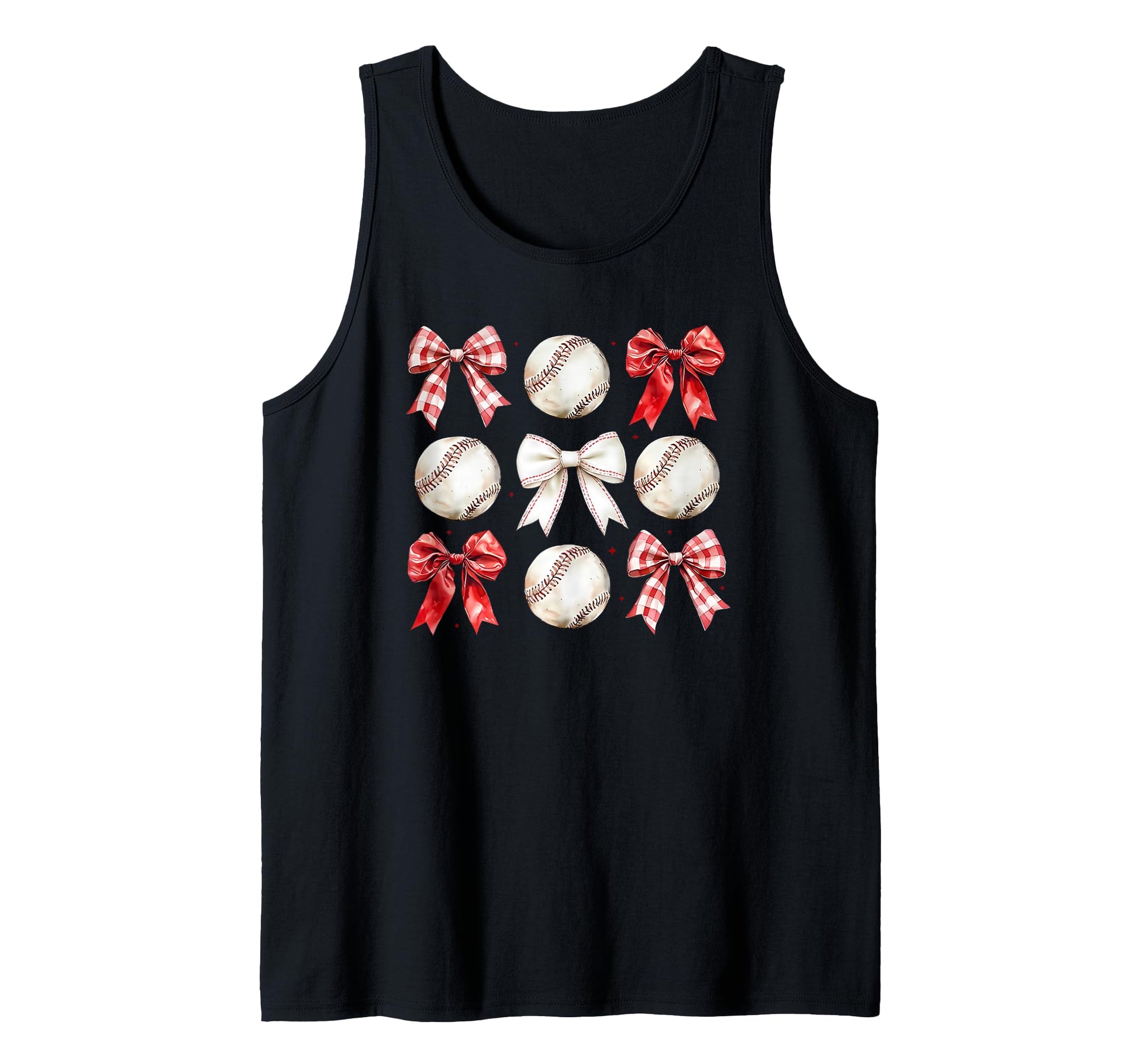 Baseball Bow Coquette Red T-Shirt - Streetwear Style for Adults - T-Shirt, Sweatshirt, Hoodie