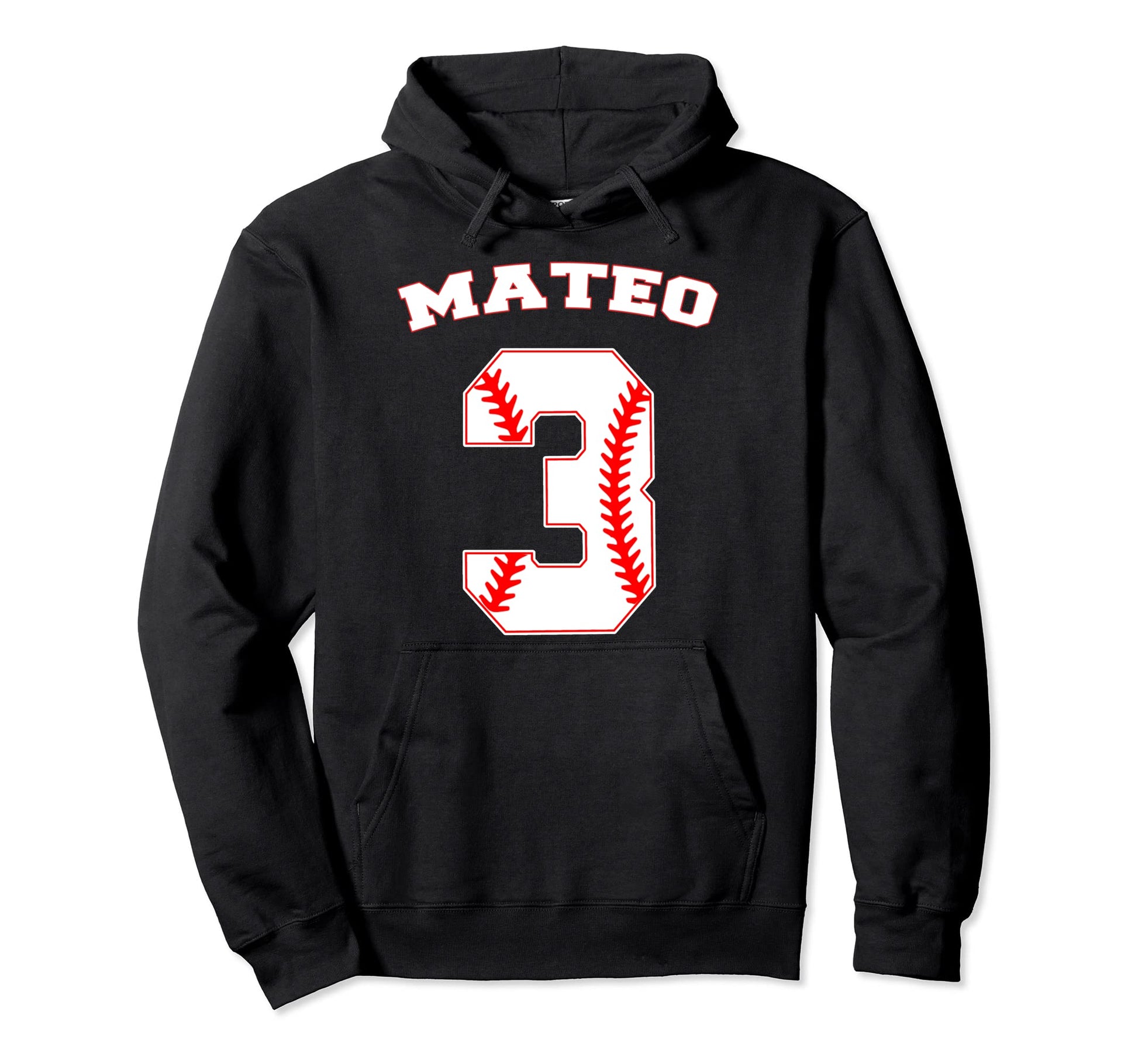 Mateo Baseball Name Three Years 3Rd Hoodie - Streetwear Style Men Women - T-Shirt, Sweatshirt, Hoodie