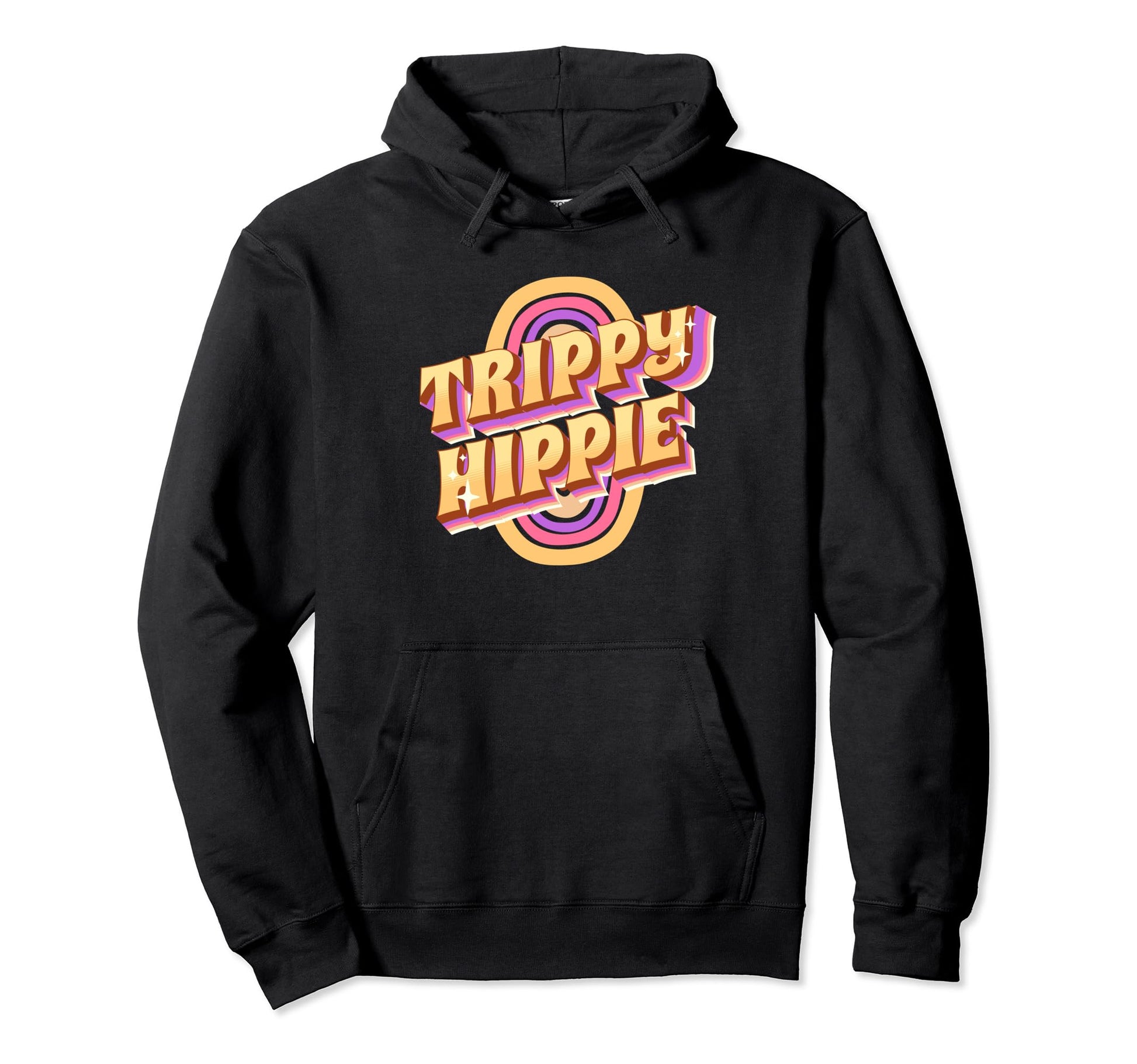 Peace And Love Psychedelic Trippy Hippie Hoodie - Streetwear Style Unisex - T-Shirt, Sweatshirt, Hoodie