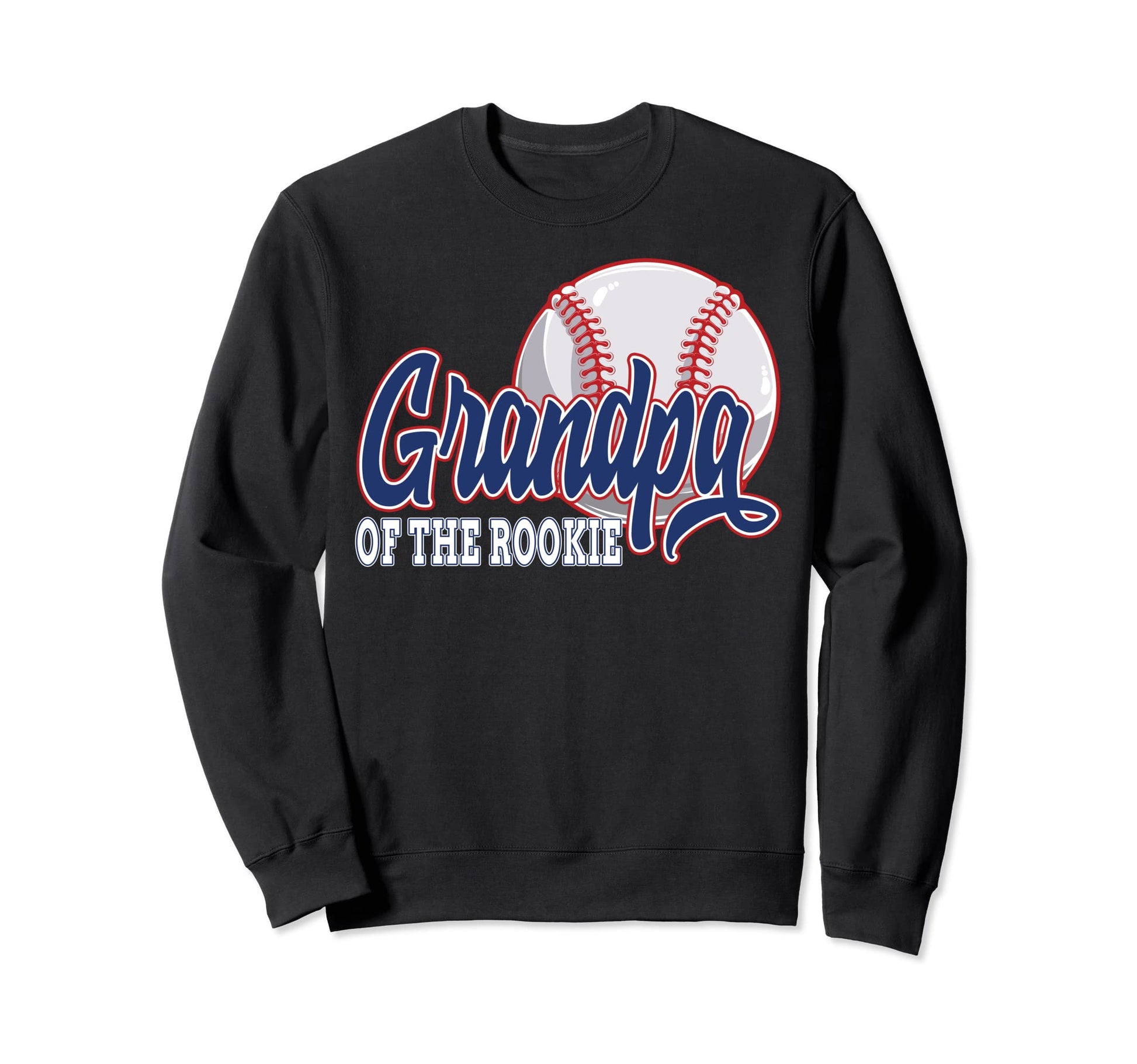 Grandpa Rookie Baseball Birthday Sweatshirt - Streetwear Style Men Women - T-Shirt, Sweatshirt, Hoodie