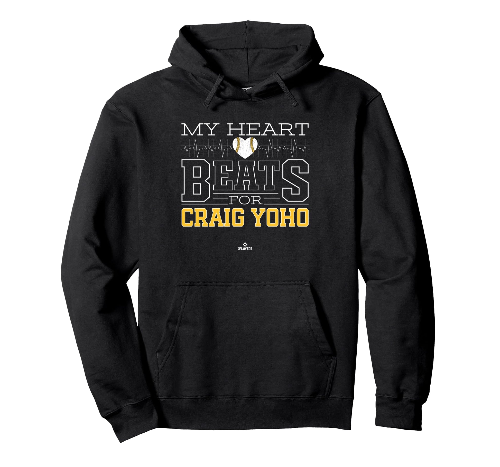 My Heart Beats Craig Yoho Prospect Hoodie - Novelty Apparel Unisex - T-Shirt, Sweatshirt, Hoodie