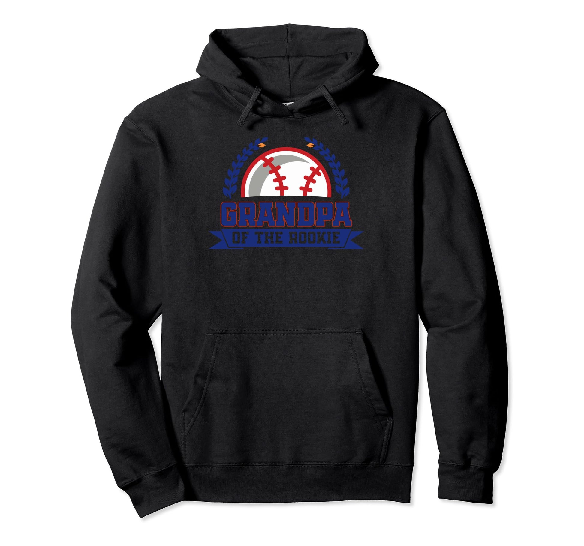 Grandpa Rookie 1St Birthday Baseball Hoodie - Streetwear Style Unisex - T-Shirt, Sweatshirt, Hoodie