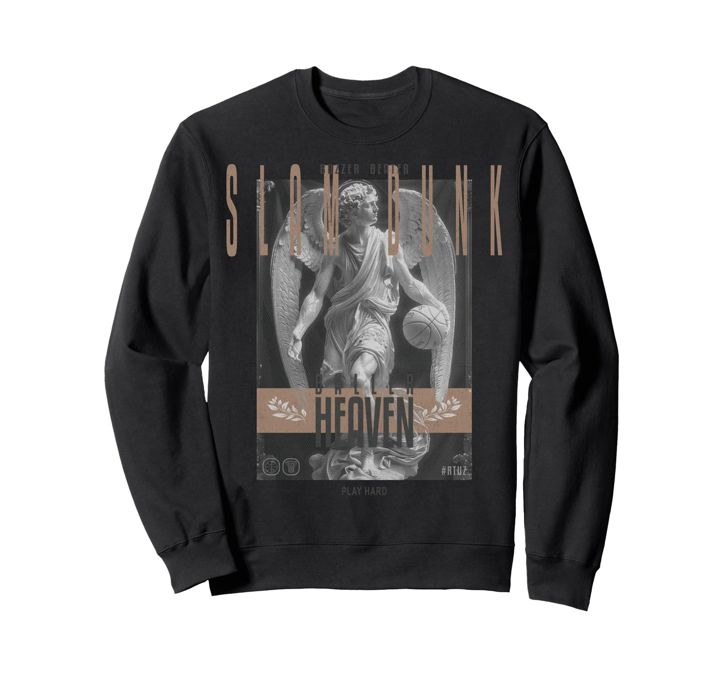 Aesthetic Streetwear Angel Sweatshirt - Fun Novelty Design Men Women - T-Shirt, Sweatshirt, Hoodie