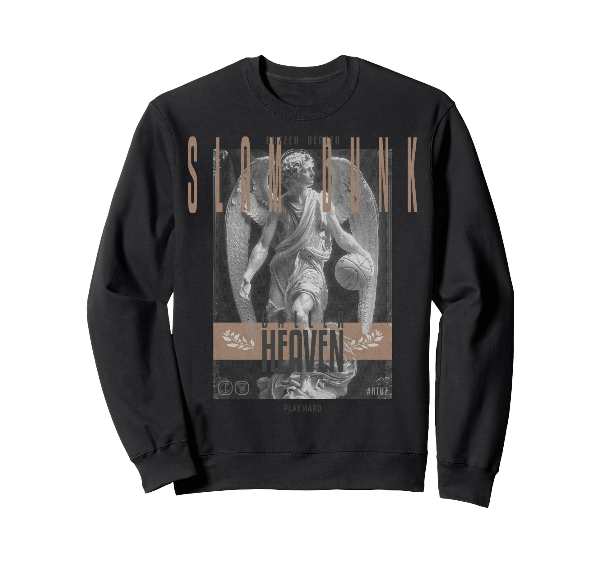 Aesthetic Streetwear Angel Sweatshirt - Fun Novelty Design Men Women - T-Shirt, Sweatshirt, Hoodie