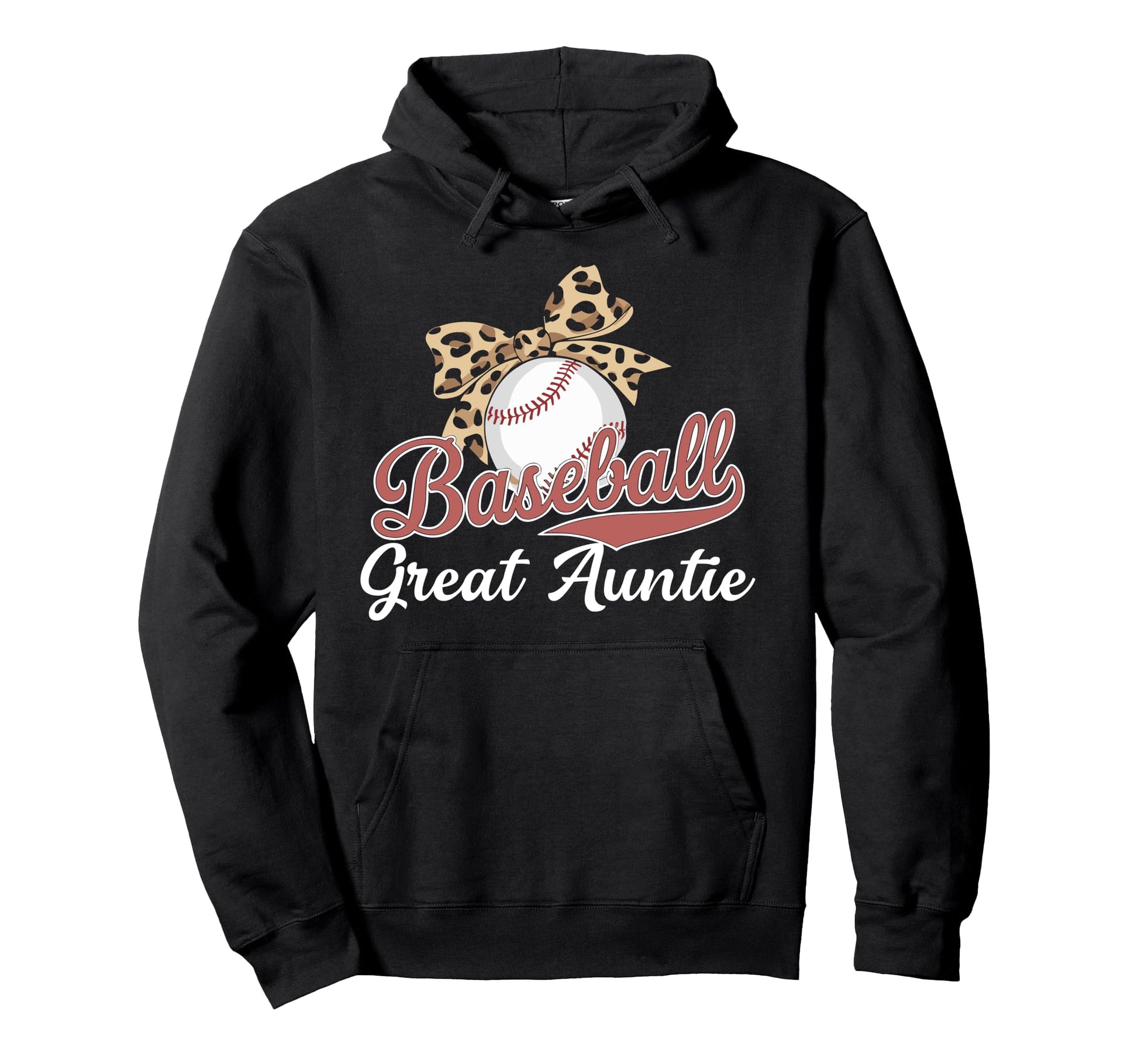 Baseball Great Auntie Baseball Player Hoodie - Minimalist Print Unisex - T-Shirt, Sweatshirt, Hoodie