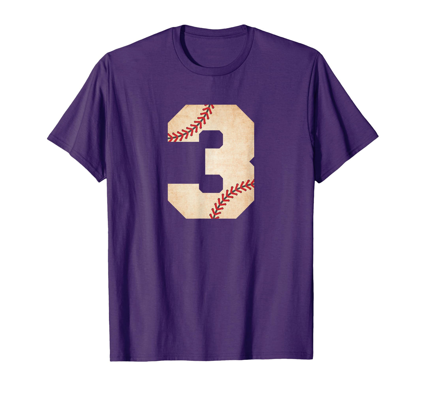 Baseball Number 3 Baseball Fan Mom T-Shirt - Trendy Graphic for Adults - T-Shirt, Sweatshirt, Hoodie