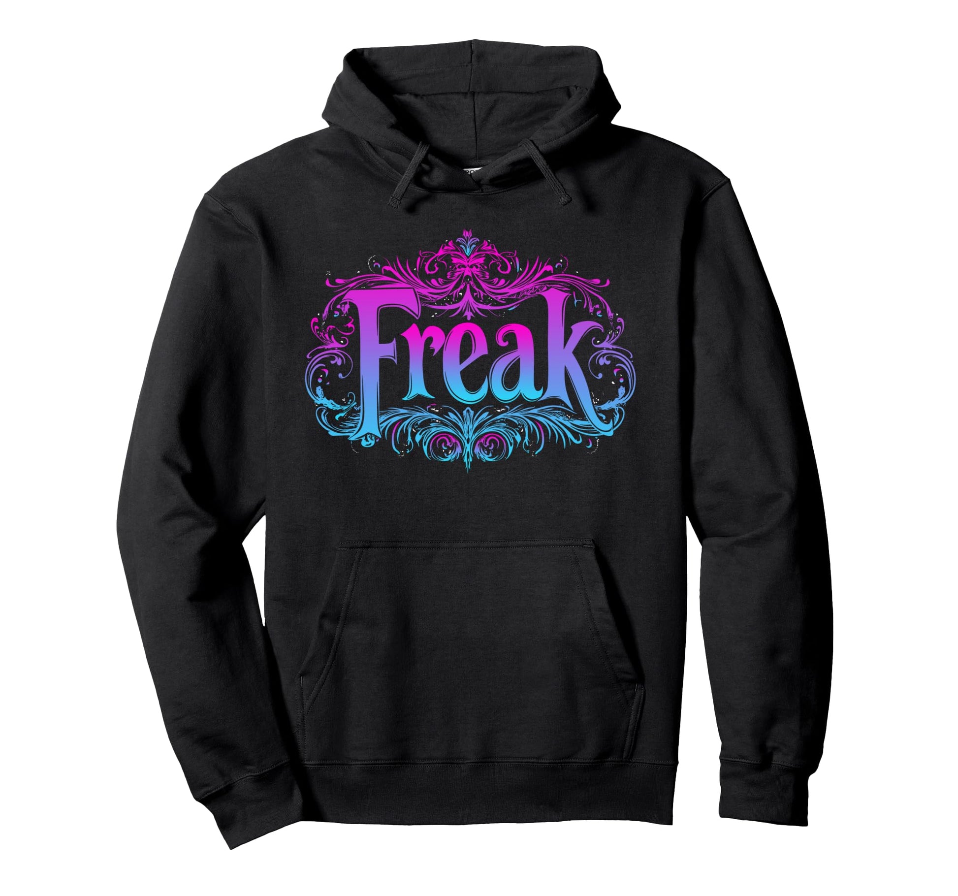 Freak Gothic Alt Grunge Hip Hop Y2K Hoodie - Streetwear Style Men Women - T-Shirt, Sweatshirt, Hoodie