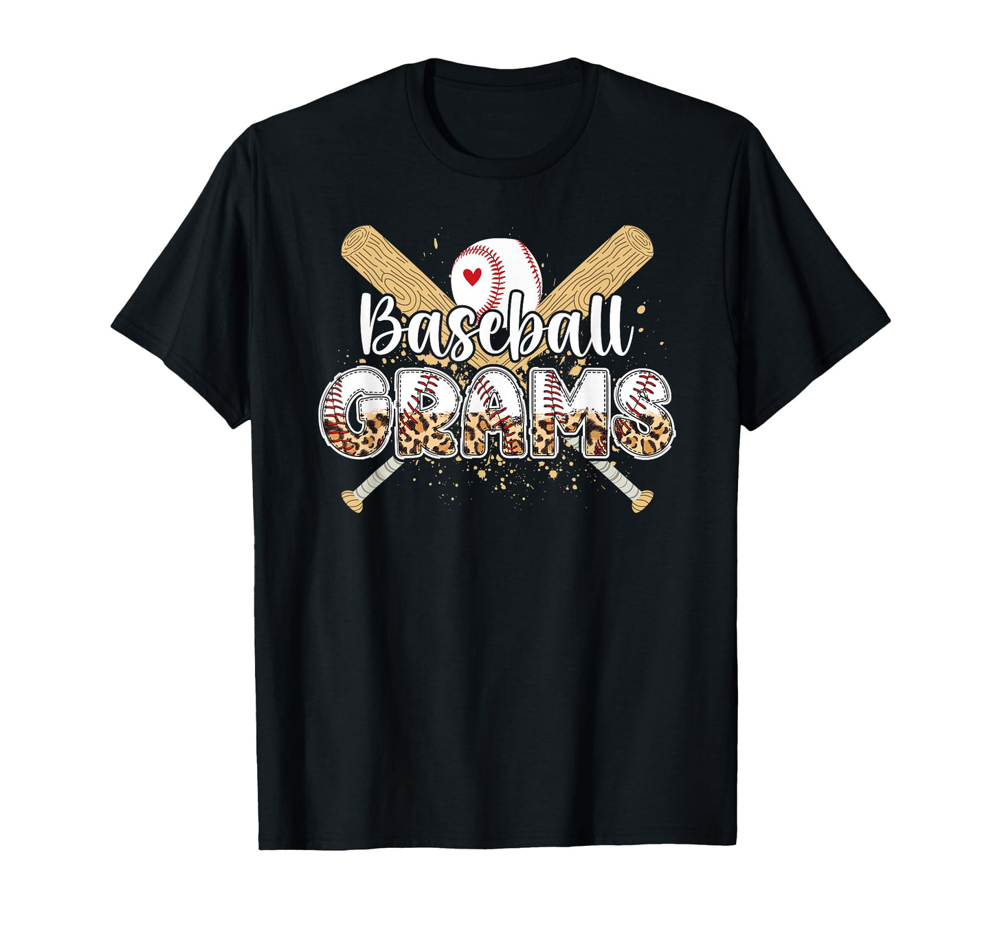 Baseball Grams Leopard Grams Baseball T-Shirt - Trendy Graphic Unisex - T-Shirt, Sweatshirt, Hoodie