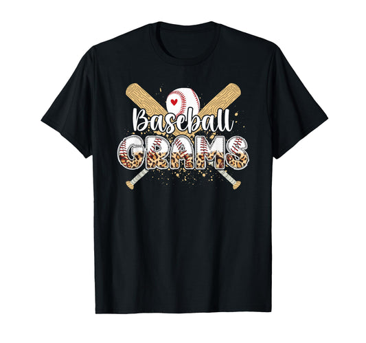 Baseball Grams Leopard Grams Baseball T-Shirt - Trendy Graphic Unisex - T-Shirt, Sweatshirt, Hoodie