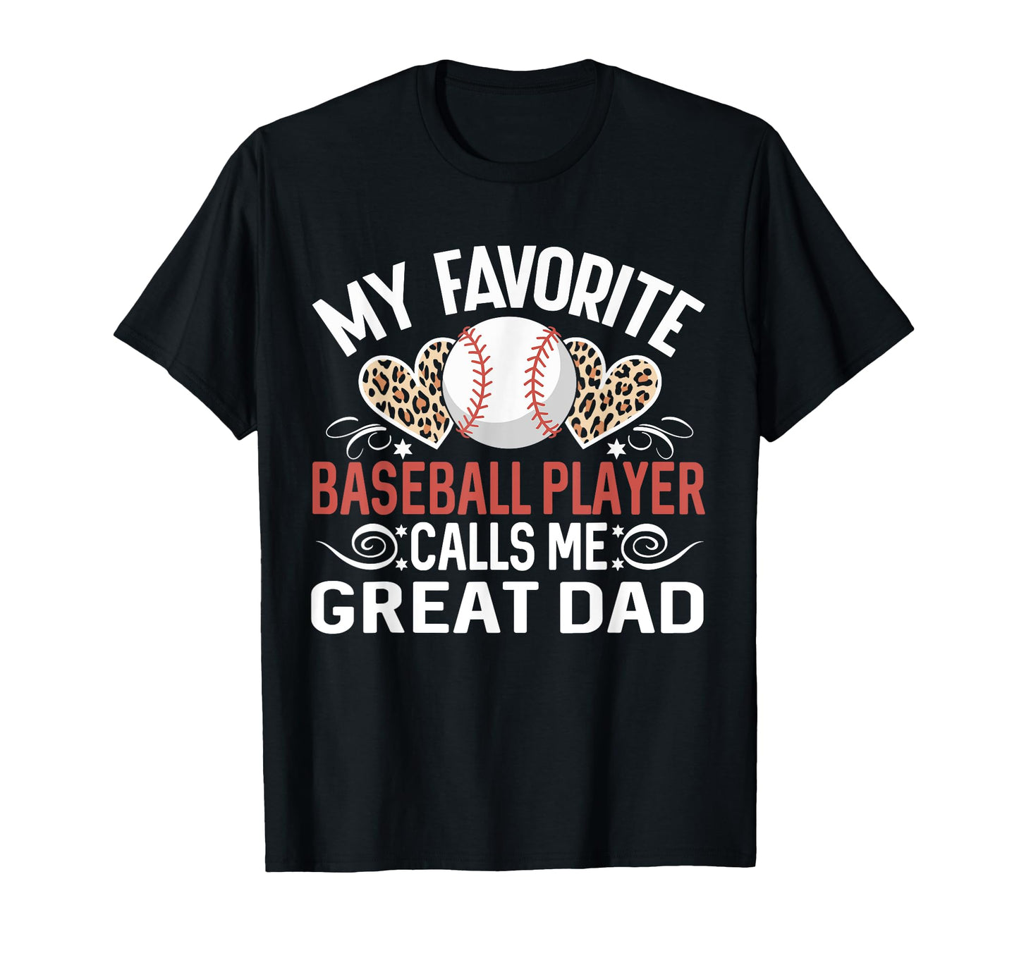 My Favorite Baseball Player Calls Me T-Shirt - Graphic Print Men Women - T-Shirt, Sweatshirt, Hoodie