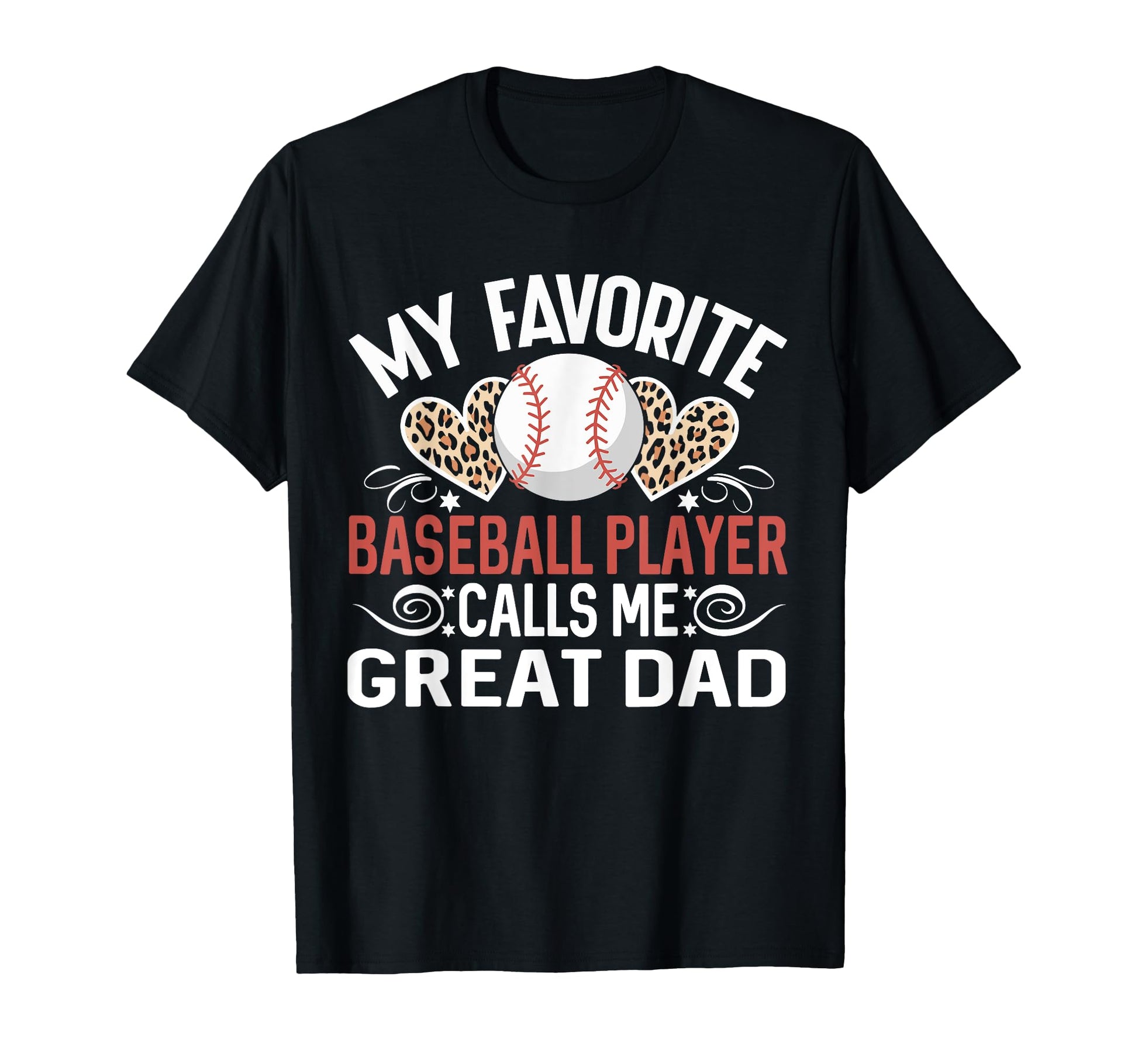 My Favorite Baseball Player Calls Me T-Shirt - Graphic Print Men Women - T-Shirt, Sweatshirt, Hoodie