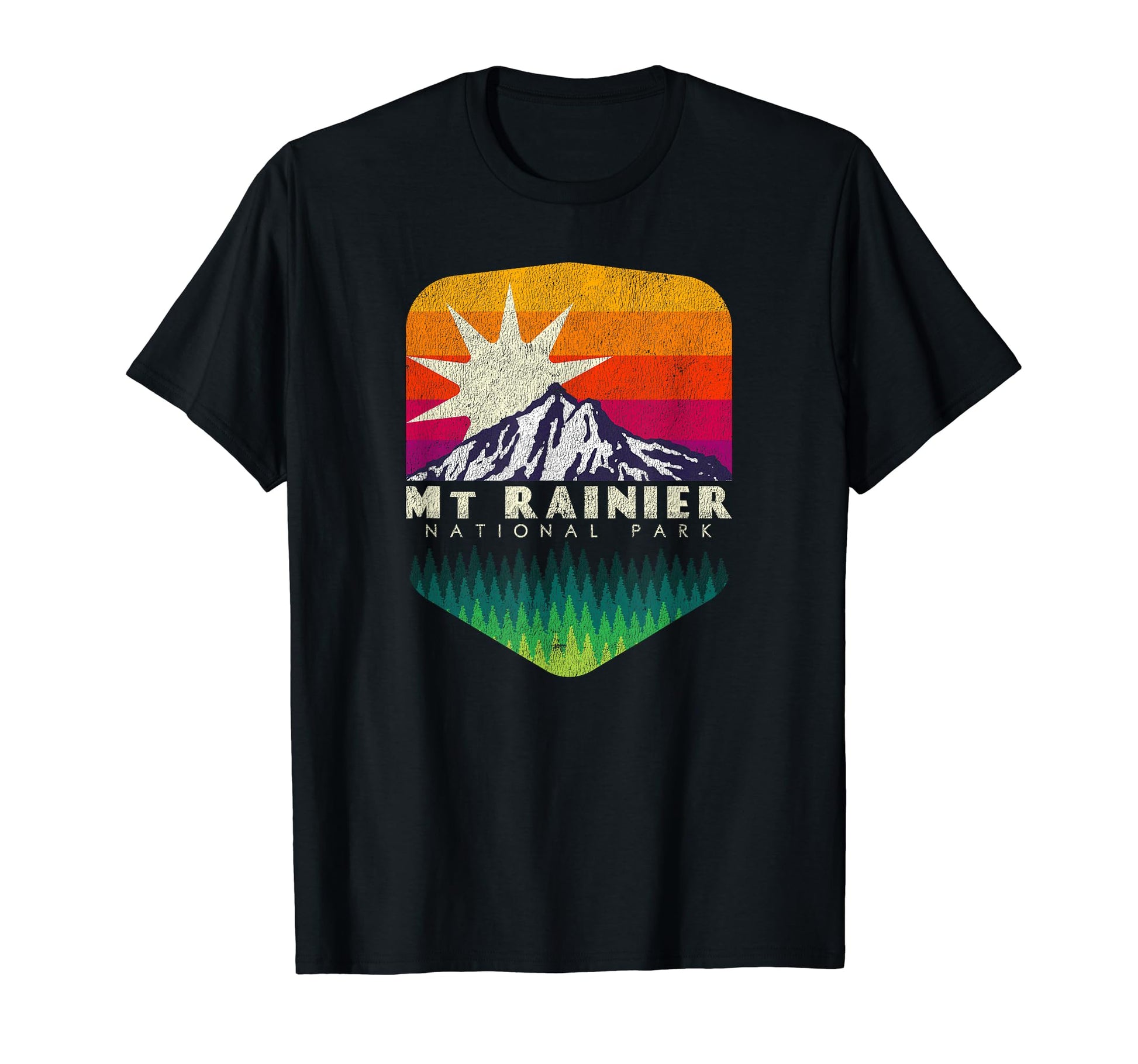 Mt Rainier National Park Gift T-Shirt - Unique Graphic for Adults - T-Shirt, Sweatshirt, Hoodie