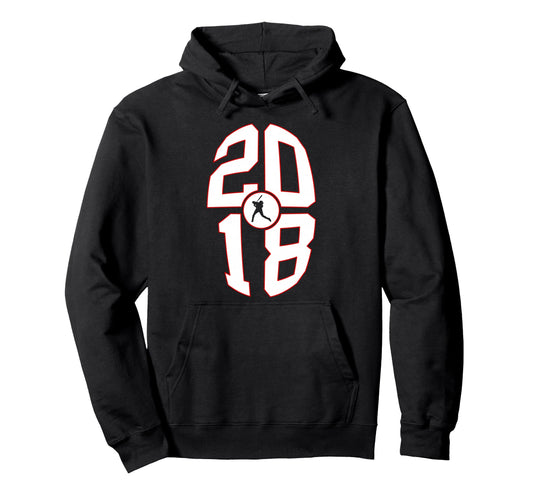8 Years 2018 Baseball 8Th Birthday Hoodie - Graphic Print for Adults - T-Shirt, Sweatshirt, Hoodie