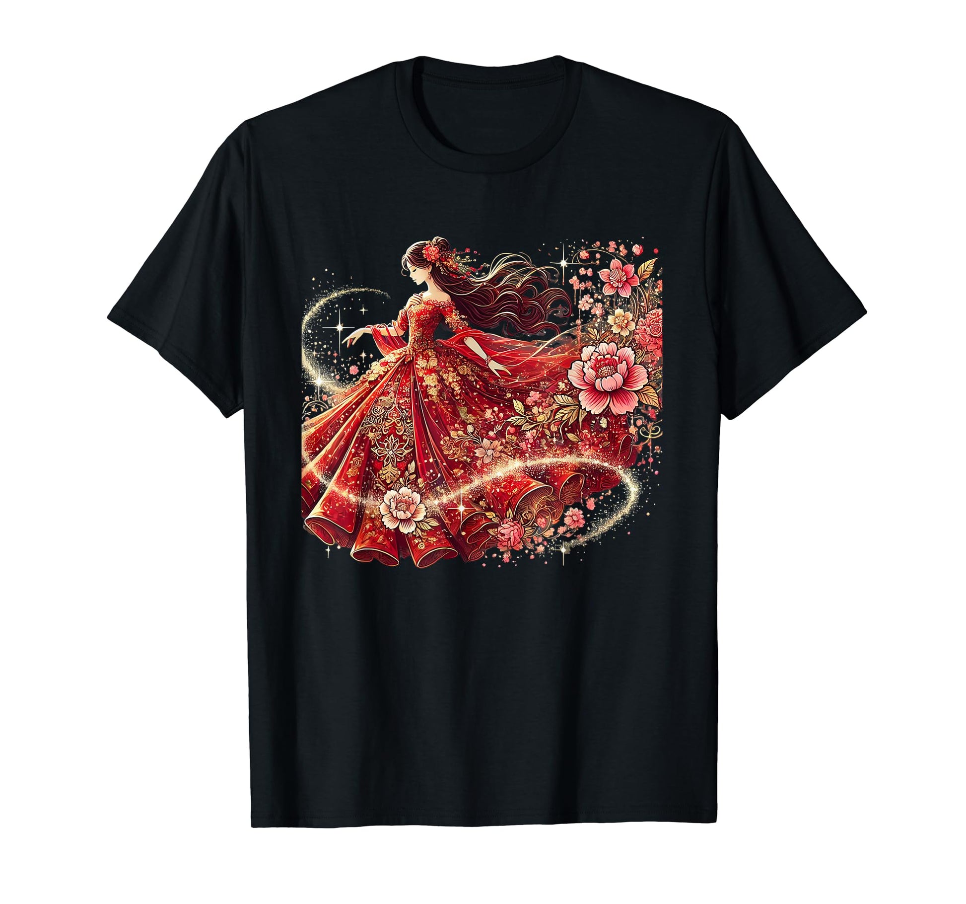 Bow Cherry Princess Aesthetic Y2K T-Shirt - Aesthetic Graphic Unisex - T-Shirt, Sweatshirt, Hoodie