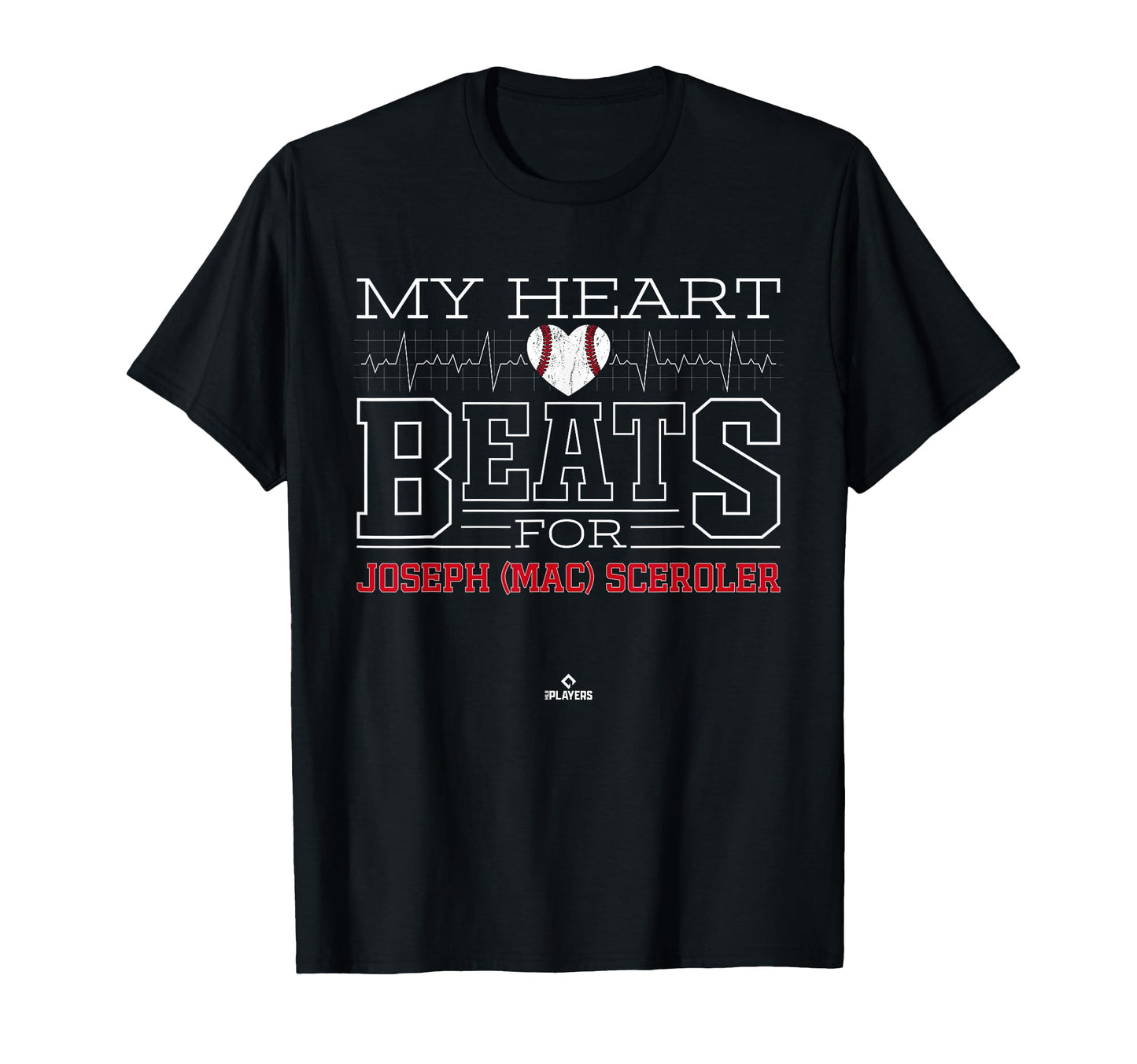 My Heart Beats Joseph Mac Sceroler T-Shirt - Minimalist Print Men Women - T-Shirt, Sweatshirt, Hoodie