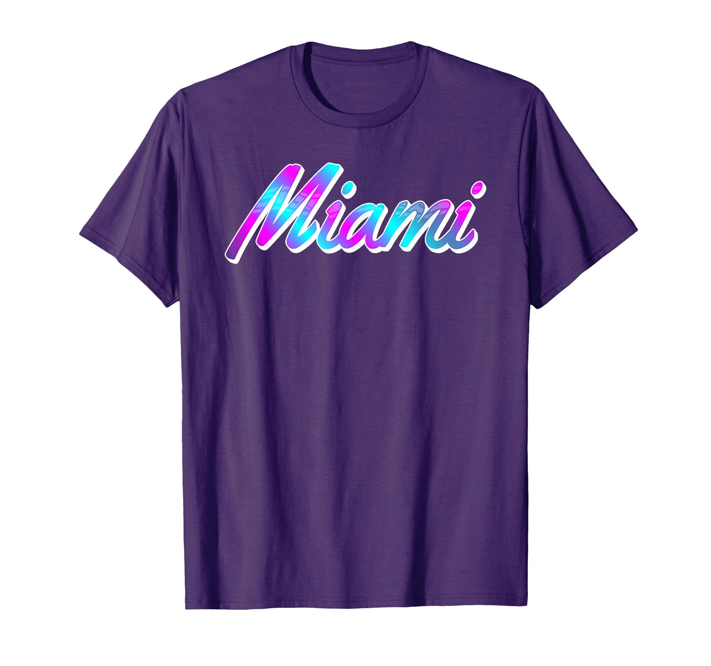 Miami Vaperwave Synthwave 80S 90S T-Shirt - Casual Everyday Wear Men Women - T-Shirt, Sweatshirt, Hoodie