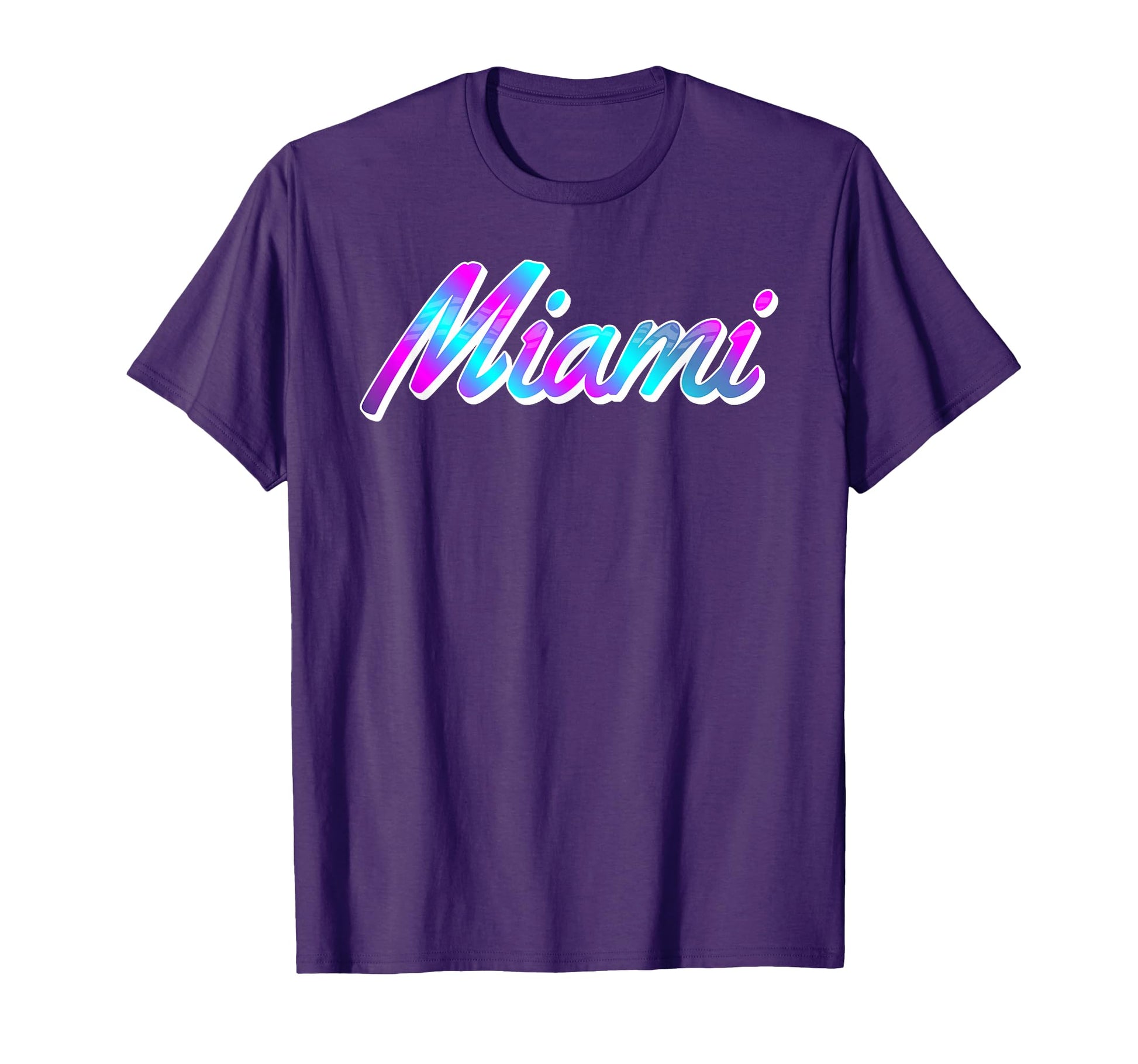 Miami Vaperwave Synthwave 80S 90S T-Shirt - Casual Everyday Wear Men Women - T-Shirt, Sweatshirt, Hoodie