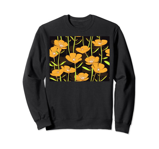 Aesthetic Cottagecore Buttercup Sweatshirt - Unique Graphic Men Women - T-Shirt, Sweatshirt, Hoodie