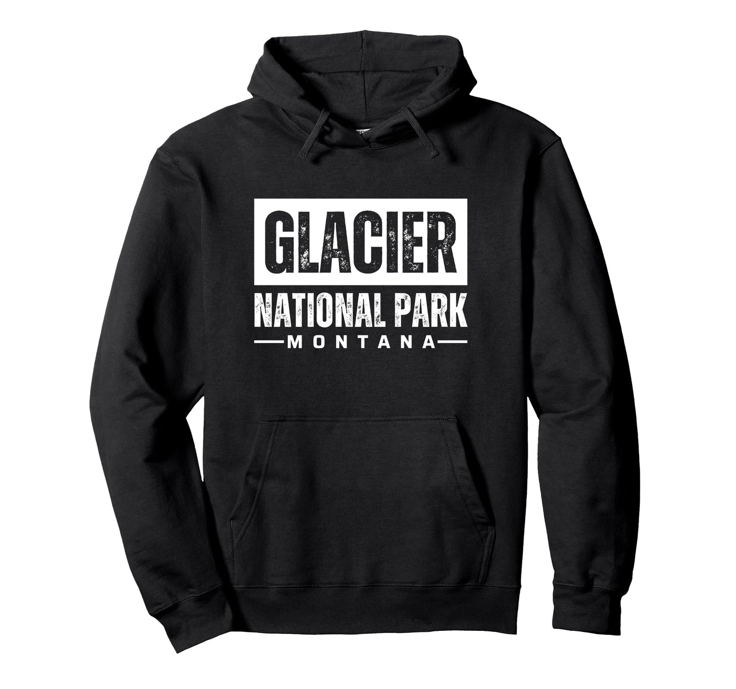 Glacier National Park Souvenirs Hoodie - Trendy Graphic Unisex - T-Shirt, Sweatshirt, Hoodie