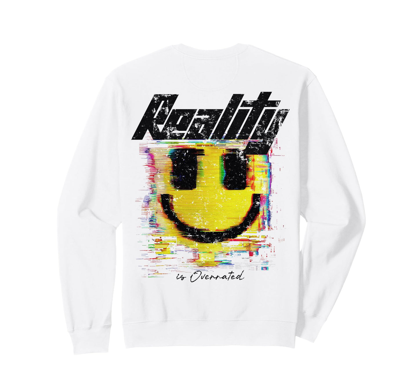 Y2K Back Streetwear Smile Sweatshirt - Streetwear Style Unisex - T-Shirt, Sweatshirt, Hoodie